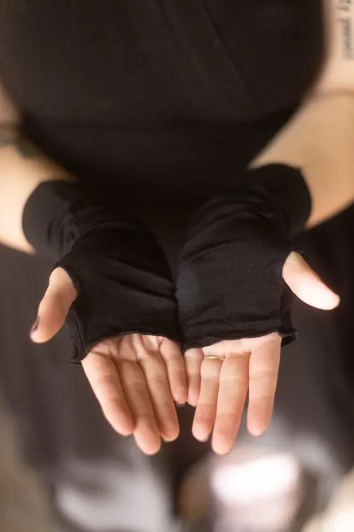 Opaque Nylon Arm Warmers