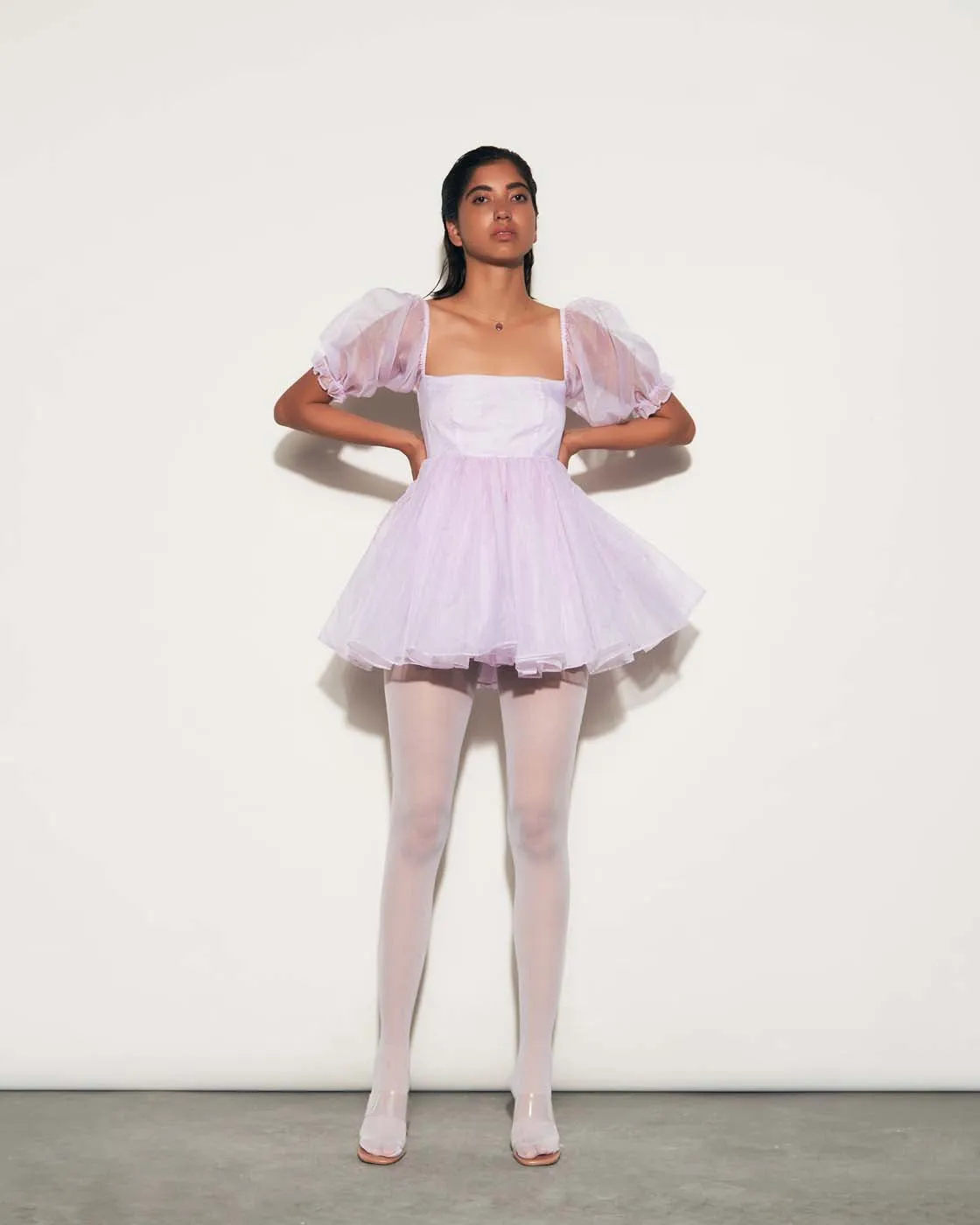 ORGANZA BALLERINA DRESS LAVENDER