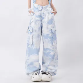 Pastel Camouflage Cargo Pants