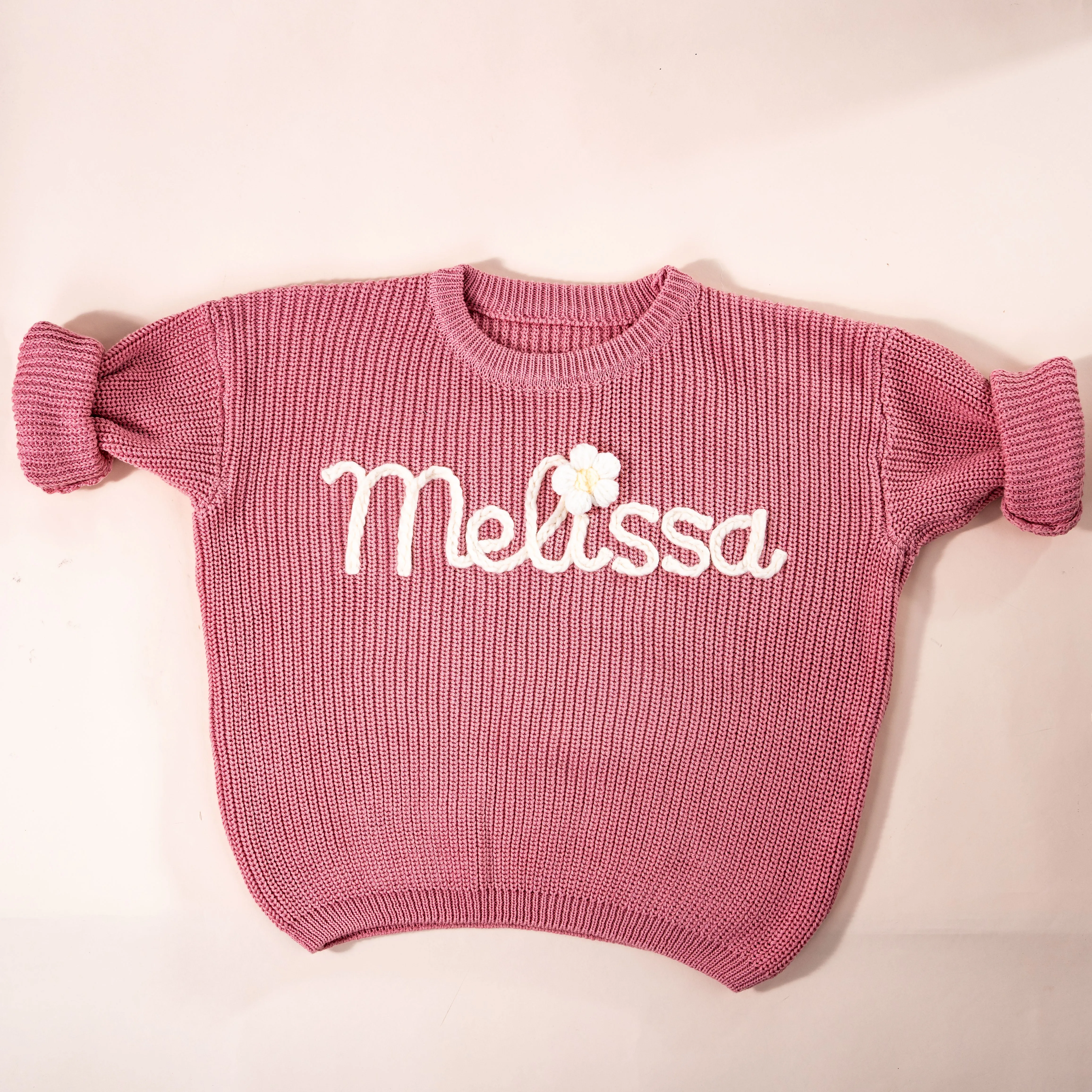 Personalized Baby Sweater With Name, Toddler Knit Sweater, Personalized Baby Gifts KS01