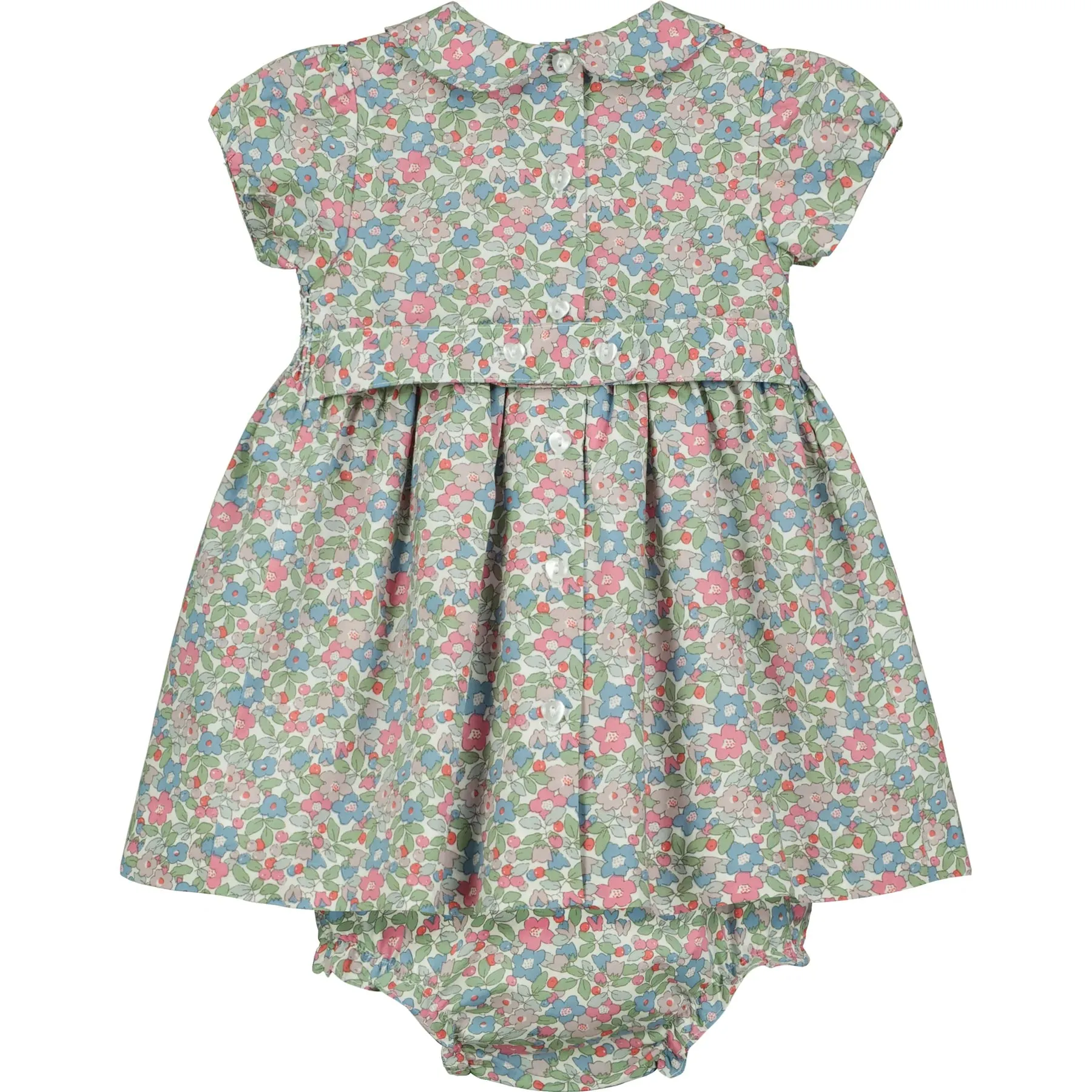 Piccadilly Floral Smocked Dress (12/18M)