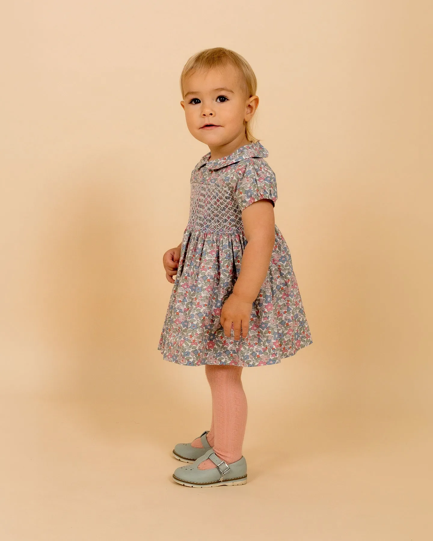 Piccadilly Floral Smocked Dress (12/18M)