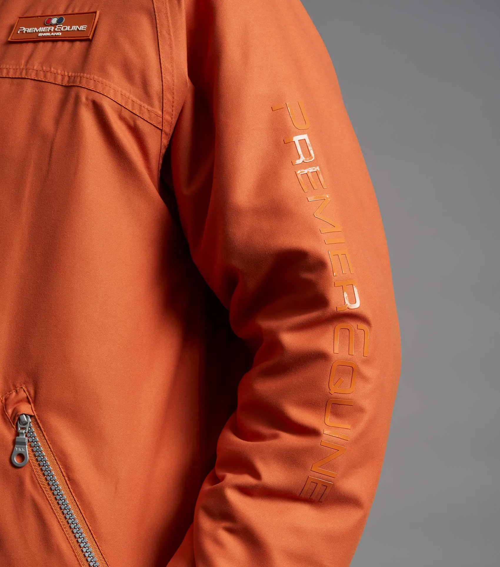 Pro Rider Unisex Waterproof Riding Jacket Burnt Orange