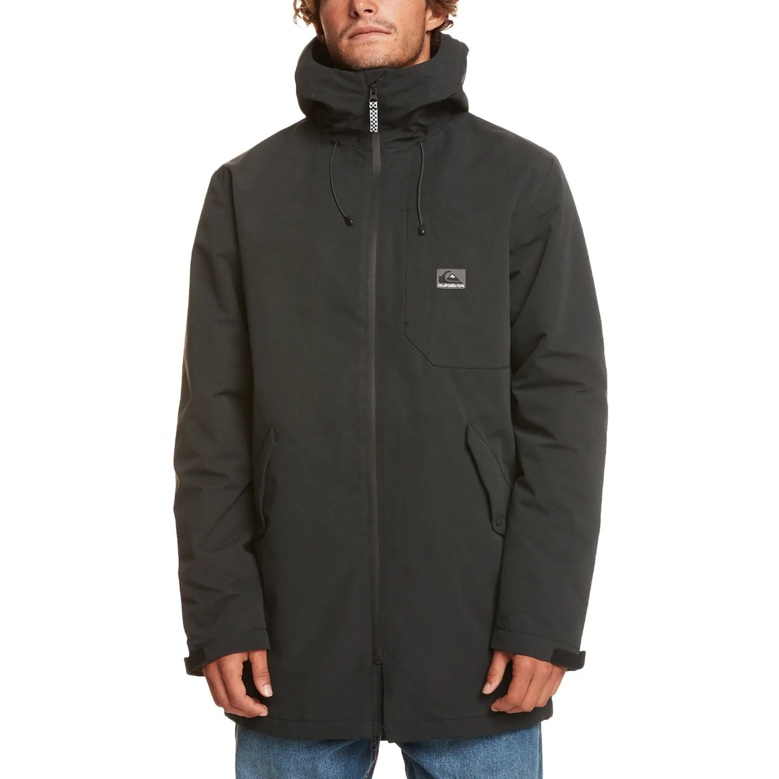 Quiksilver Mens New Skyward Lightweight Parka Jacket