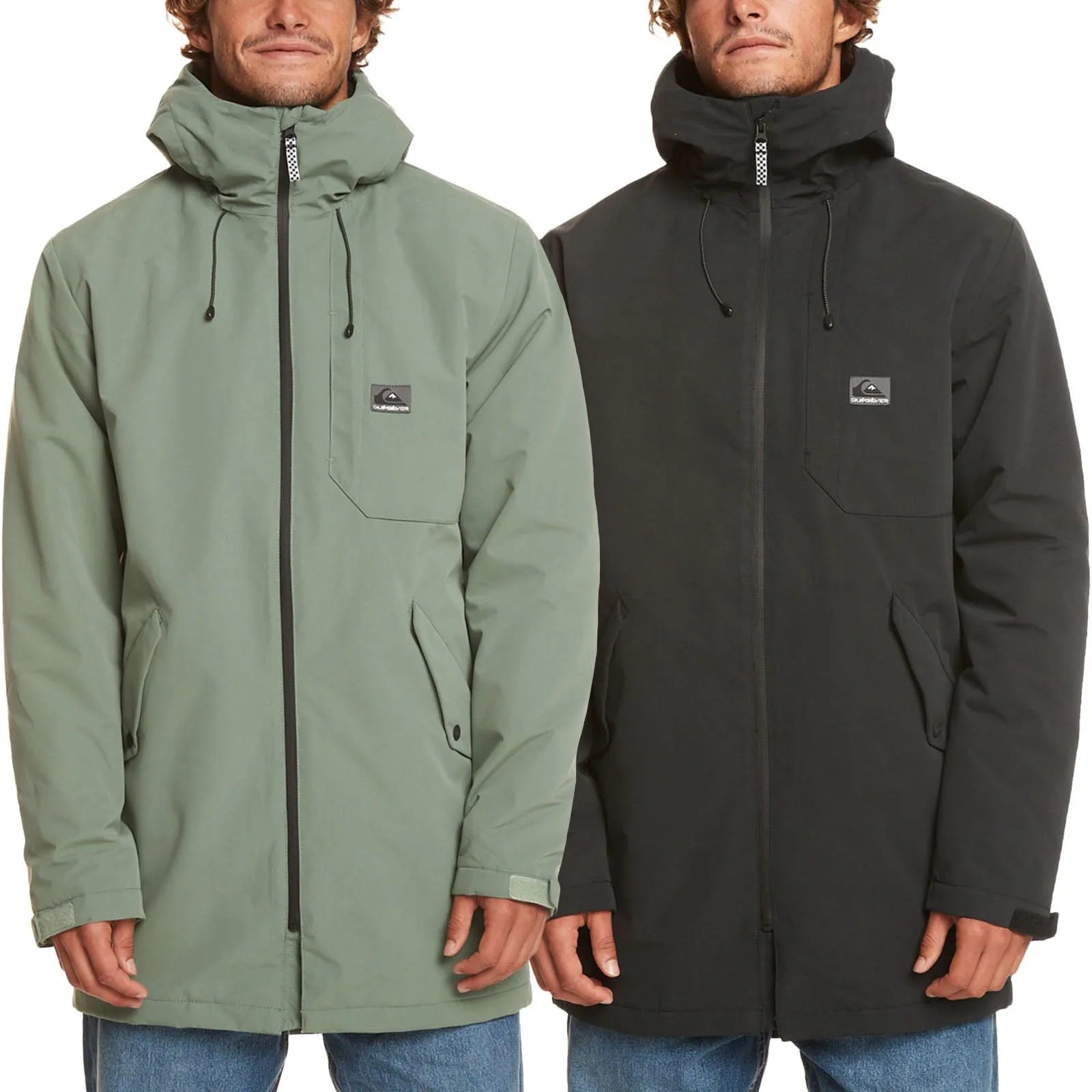 Quiksilver Mens New Skyward Lightweight Parka Jacket