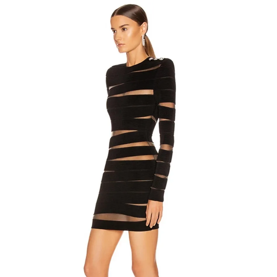 RAYN MINI BLACK DRESS