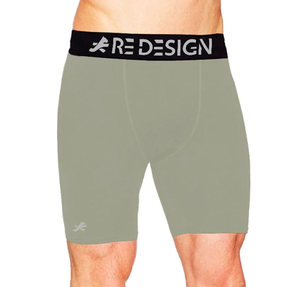 ReDesign Nylon Compression Shorts and Half Tights | Men | KIBI Sports