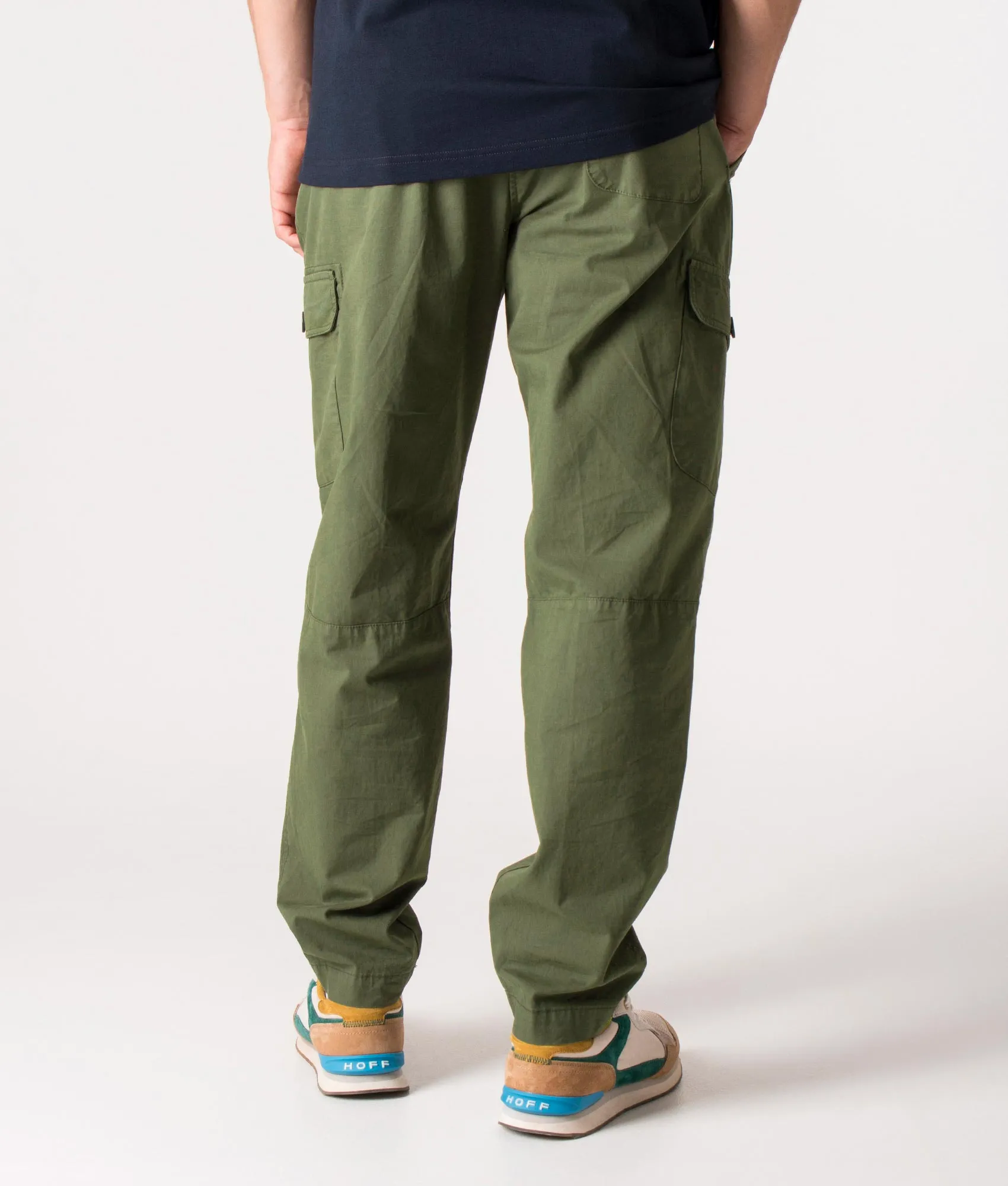 Regular Fit Broad Stripe Zebra Cargo Pants