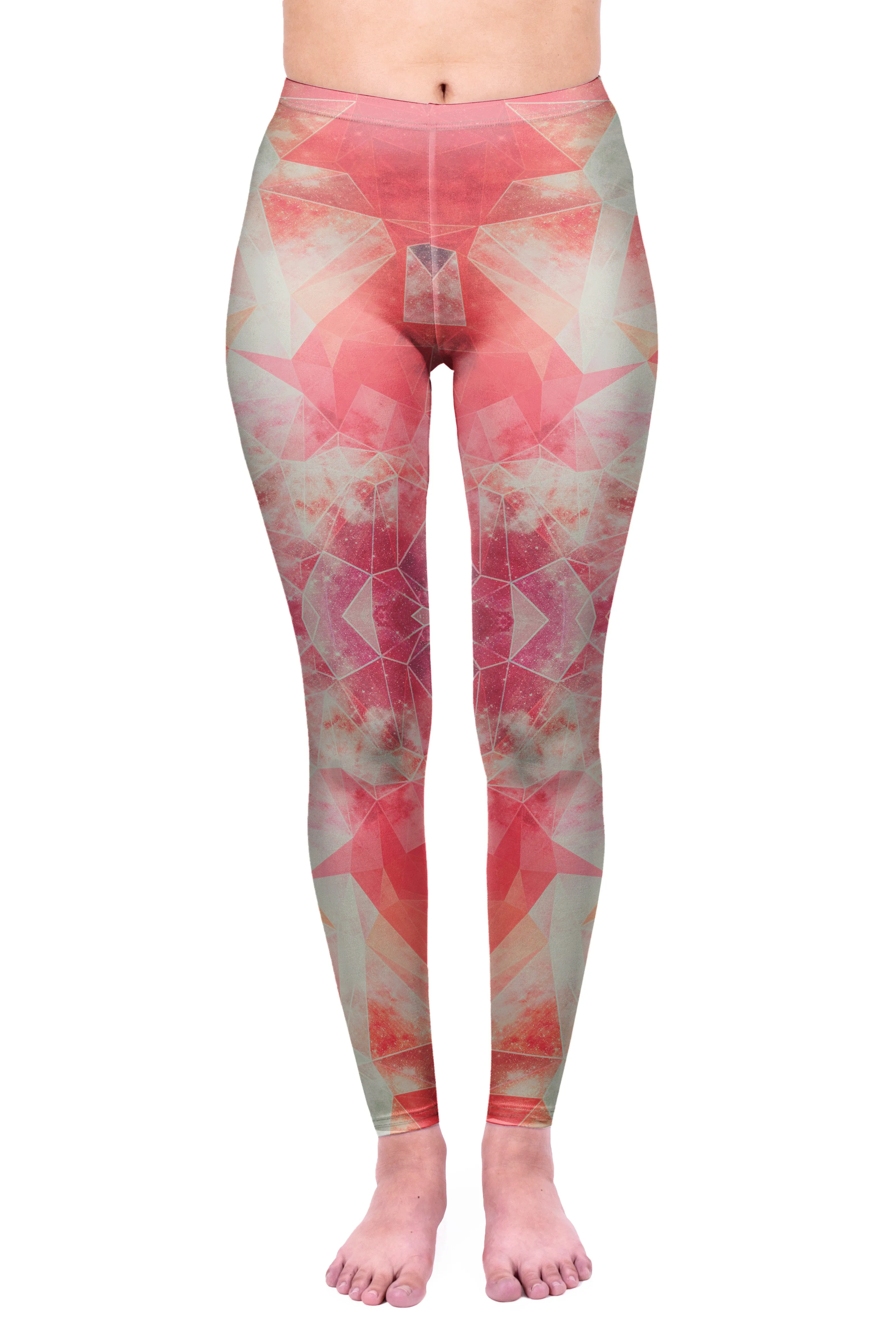 Regular Leggings (8-12 UK Size) - Pink Poly Cosmo