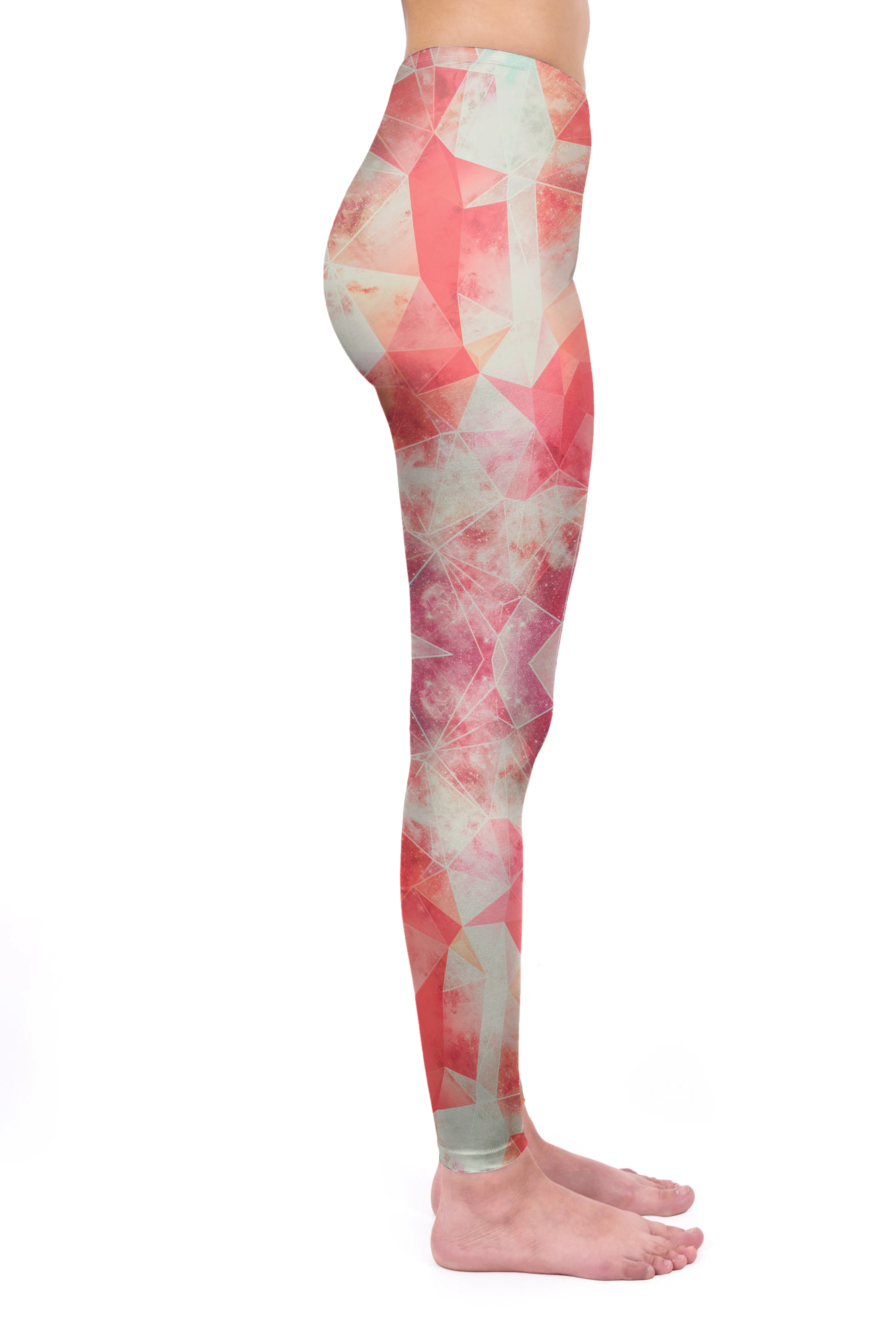 Regular Leggings (8-12 UK Size) - Pink Poly Cosmo