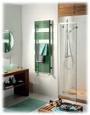 Runtal Solea STREG-5420 Plug in Mounted Towel Warmer - 19.7"w x 53.3"h