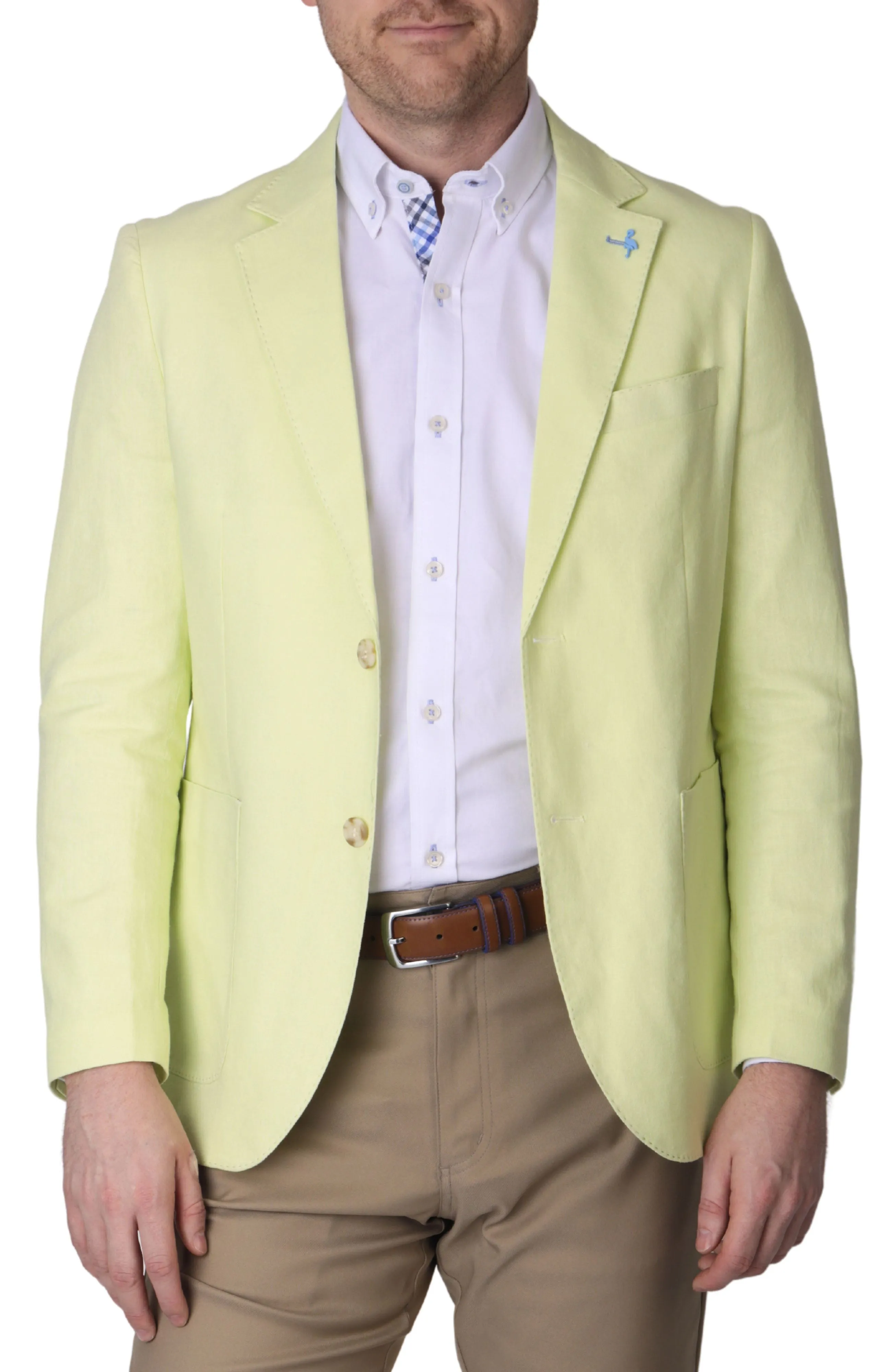 Signature Solid Pastel Linen Sport Coat