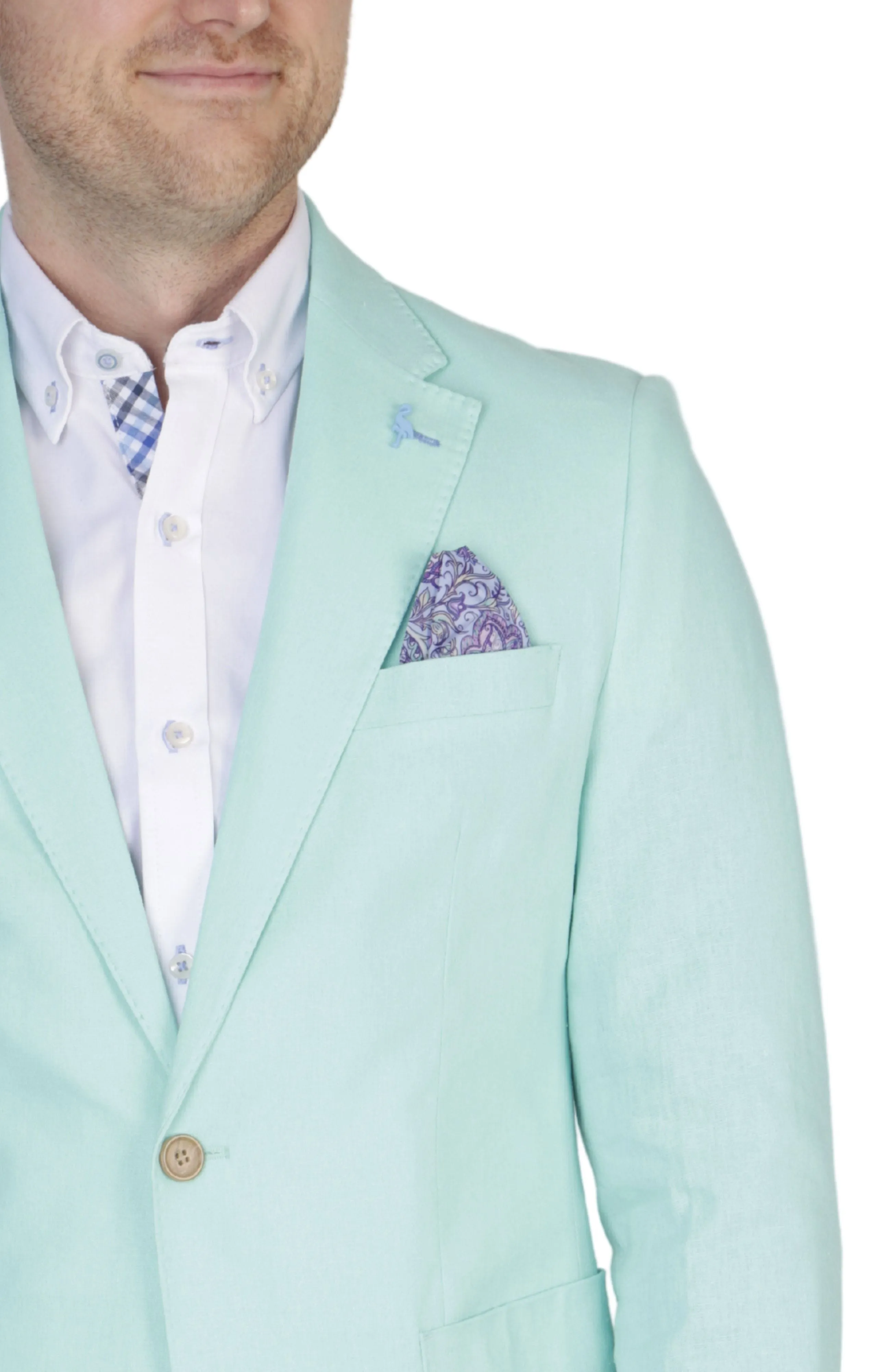 Signature Solid Pastel Linen Sport Coat