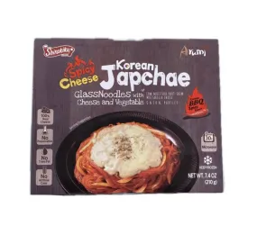 Sk korean japchae spicy cheese 7.4oz