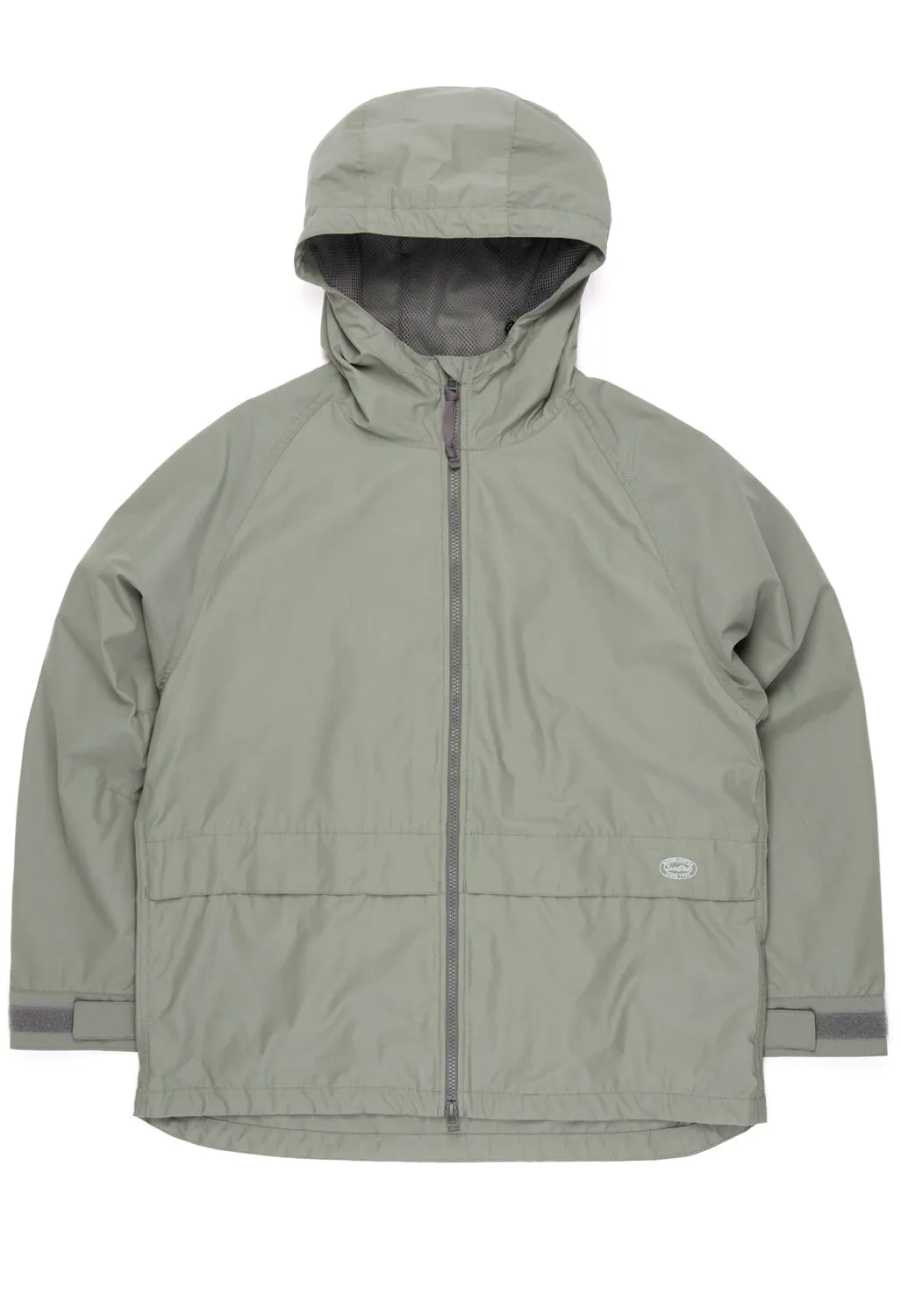 Snow Peak Men's Light Mountain Cloth Zip Up Parka - Foliage