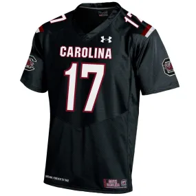 South Carolina Gamecocks Under Armour HG Black Sideline Football Jersey