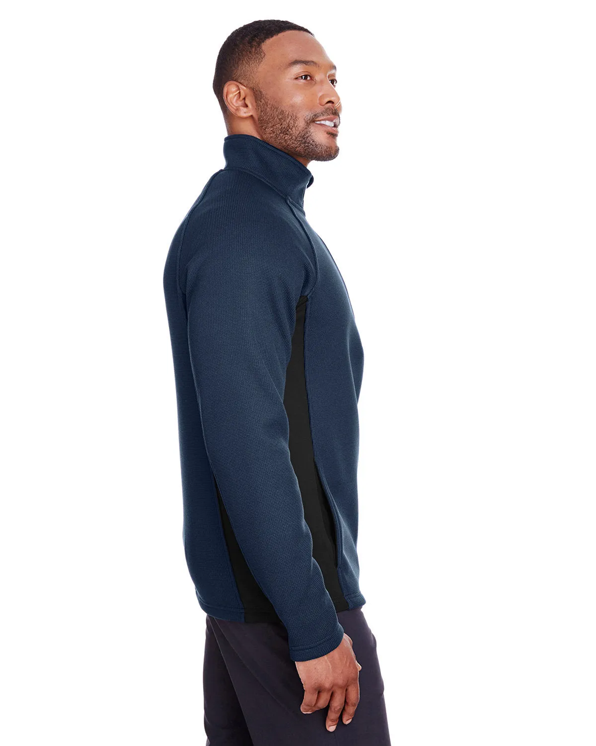 Spyder Constant Half-Zip Sweaters, Frontier/ Black