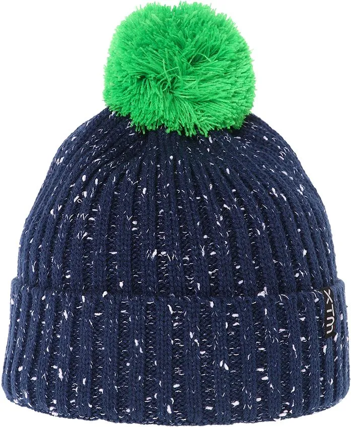 Stax Kids' Speckled Yarn Pompom Beanie