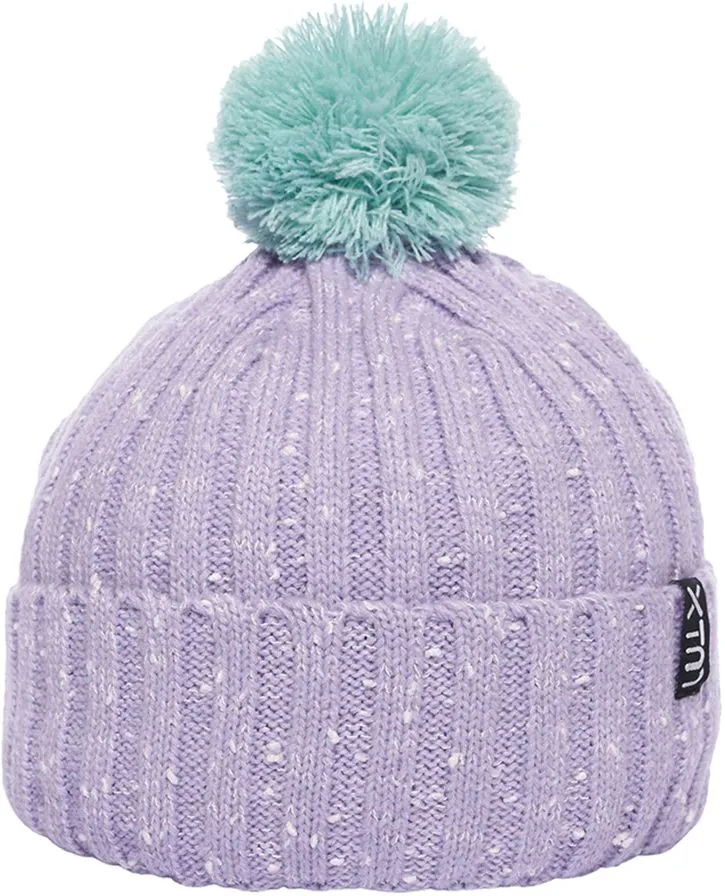 Stax Kids' Speckled Yarn Pompom Beanie