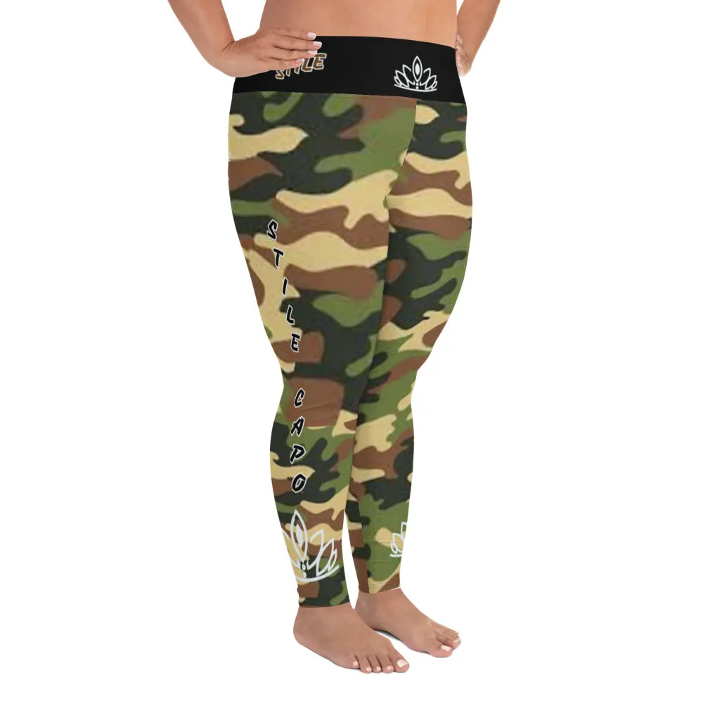 STILE CAPO  Print Plus Size Leggings