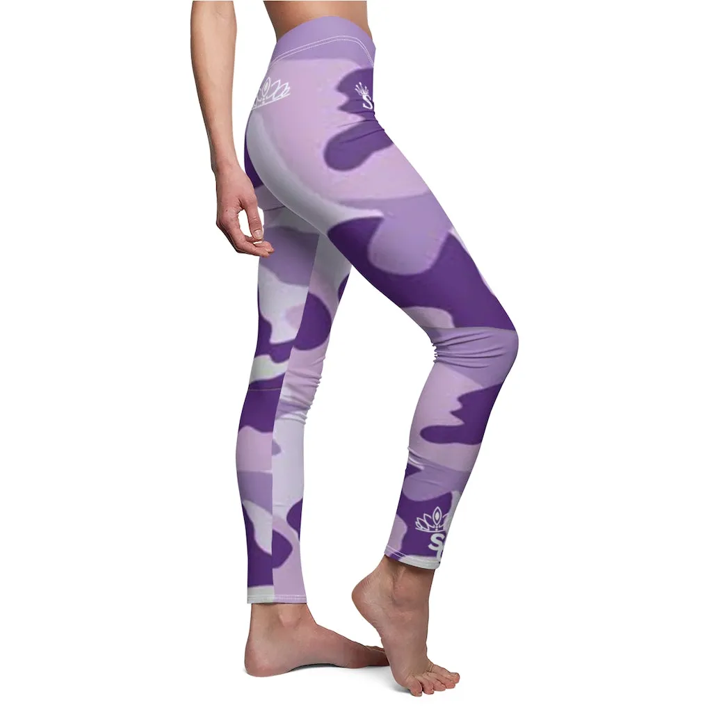 STILE CAPO PURPLE CAMO.QUEEN LEGGINGS.