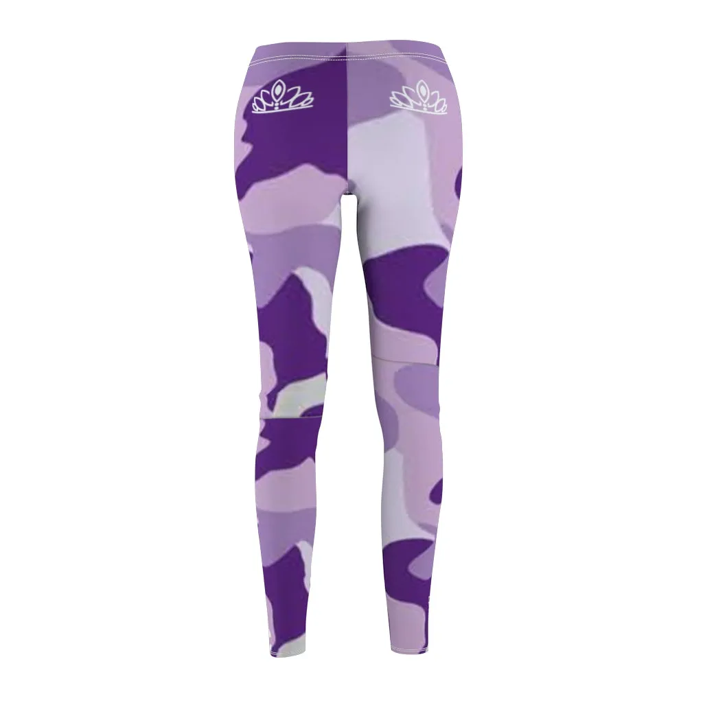 STILE CAPO PURPLE CAMO.QUEEN LEGGINGS.