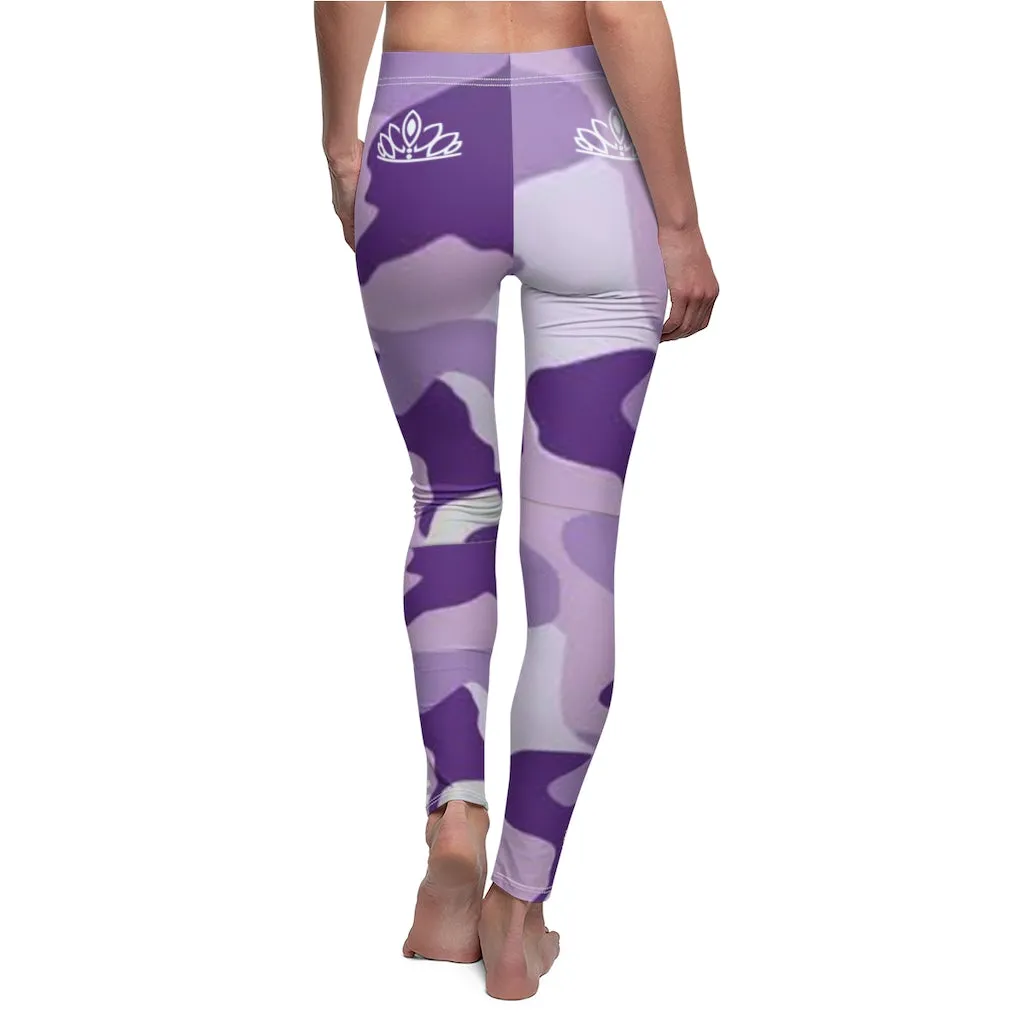 STILE CAPO PURPLE CAMO.QUEEN LEGGINGS.