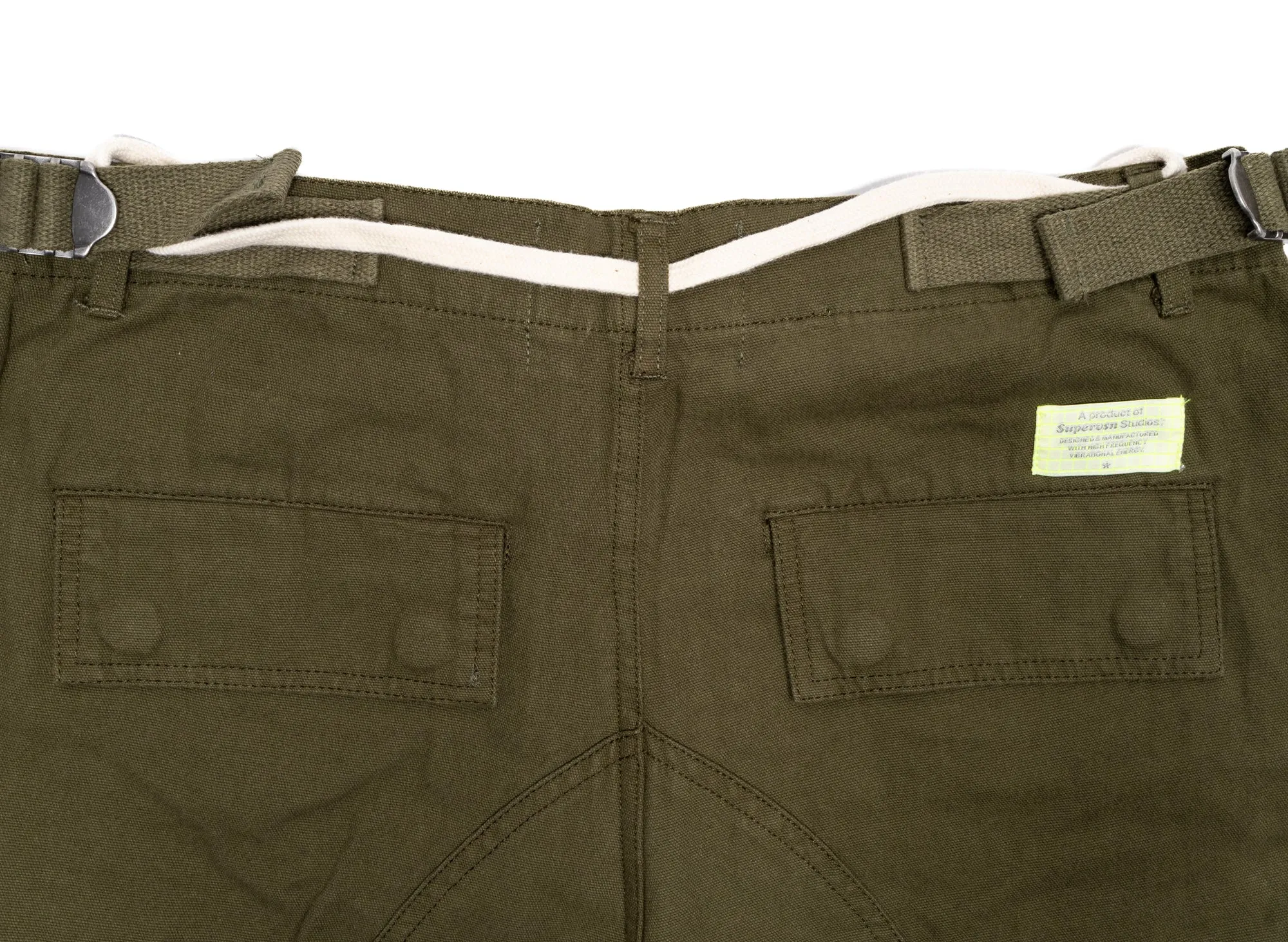 Supervsn Canvas Cargo Pants