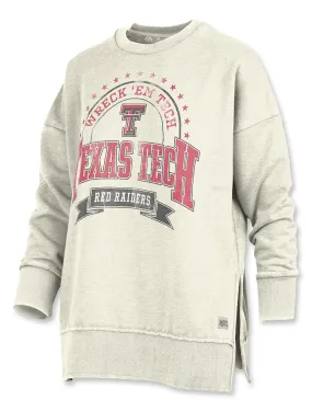 Texas Tech Press Box "Captain" Vintage Poncho Fleece