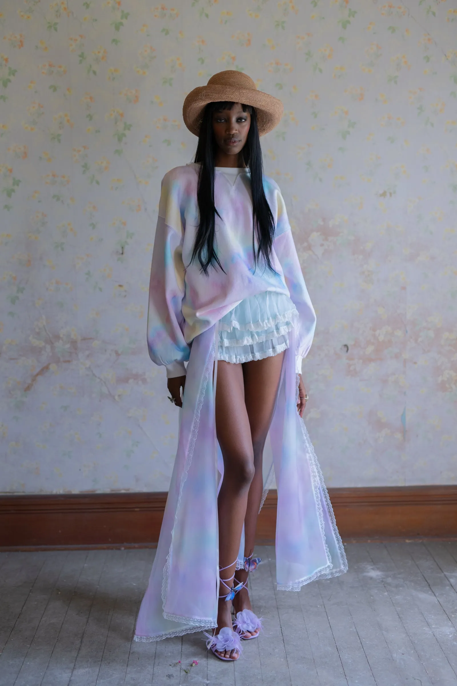 The Morpho Butterfly Poncho