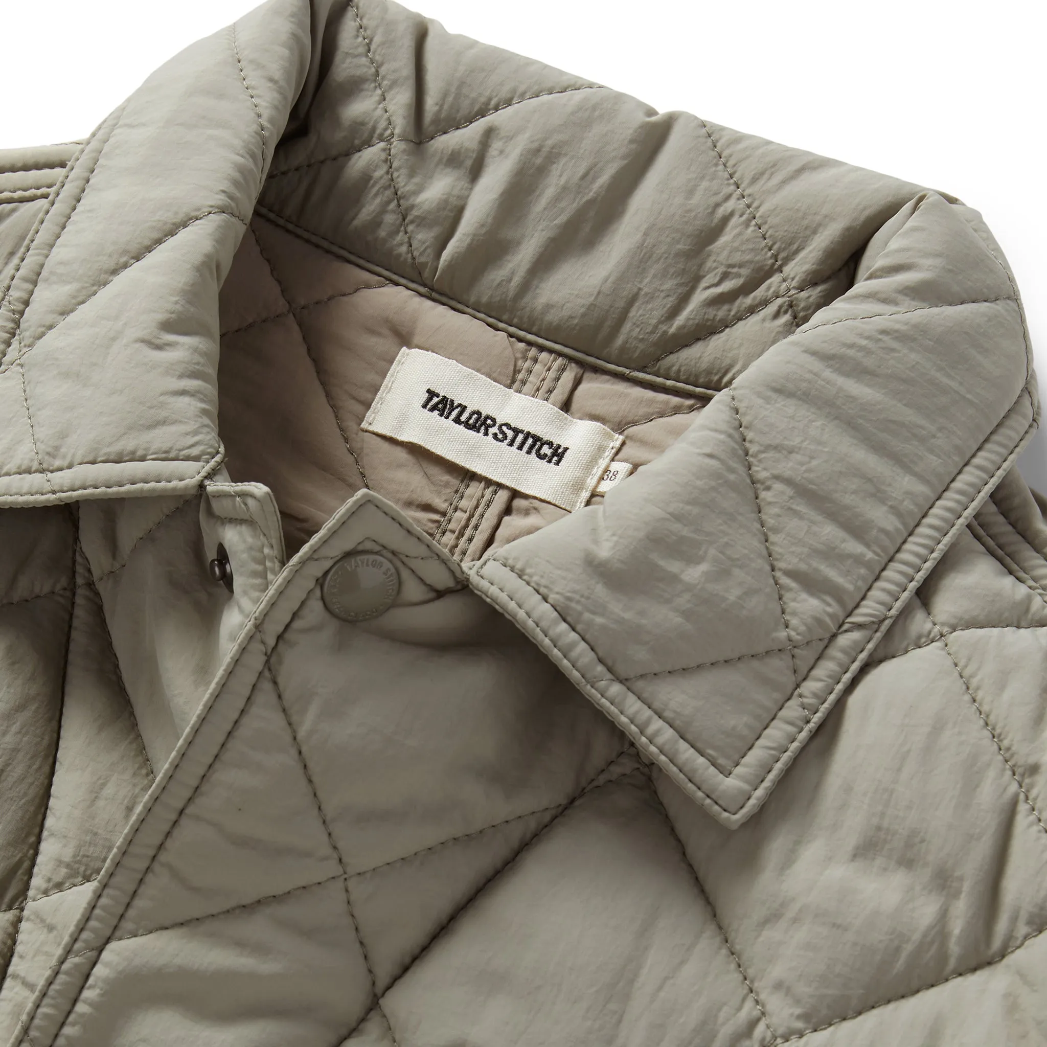 The Ojai Jacket in Sagebrush Diamond Quilt