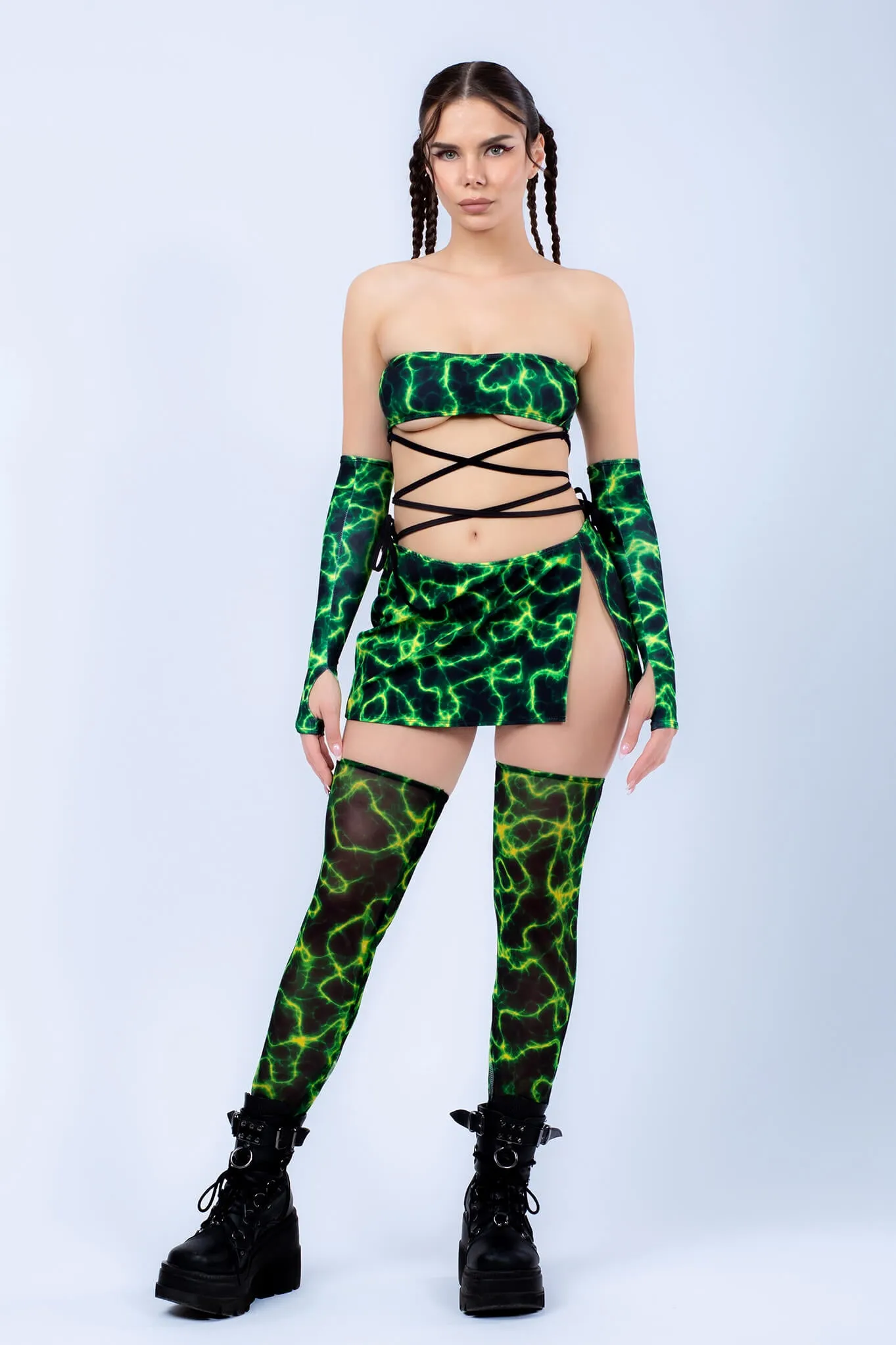 Toxic Reaction 2-Piece Dress