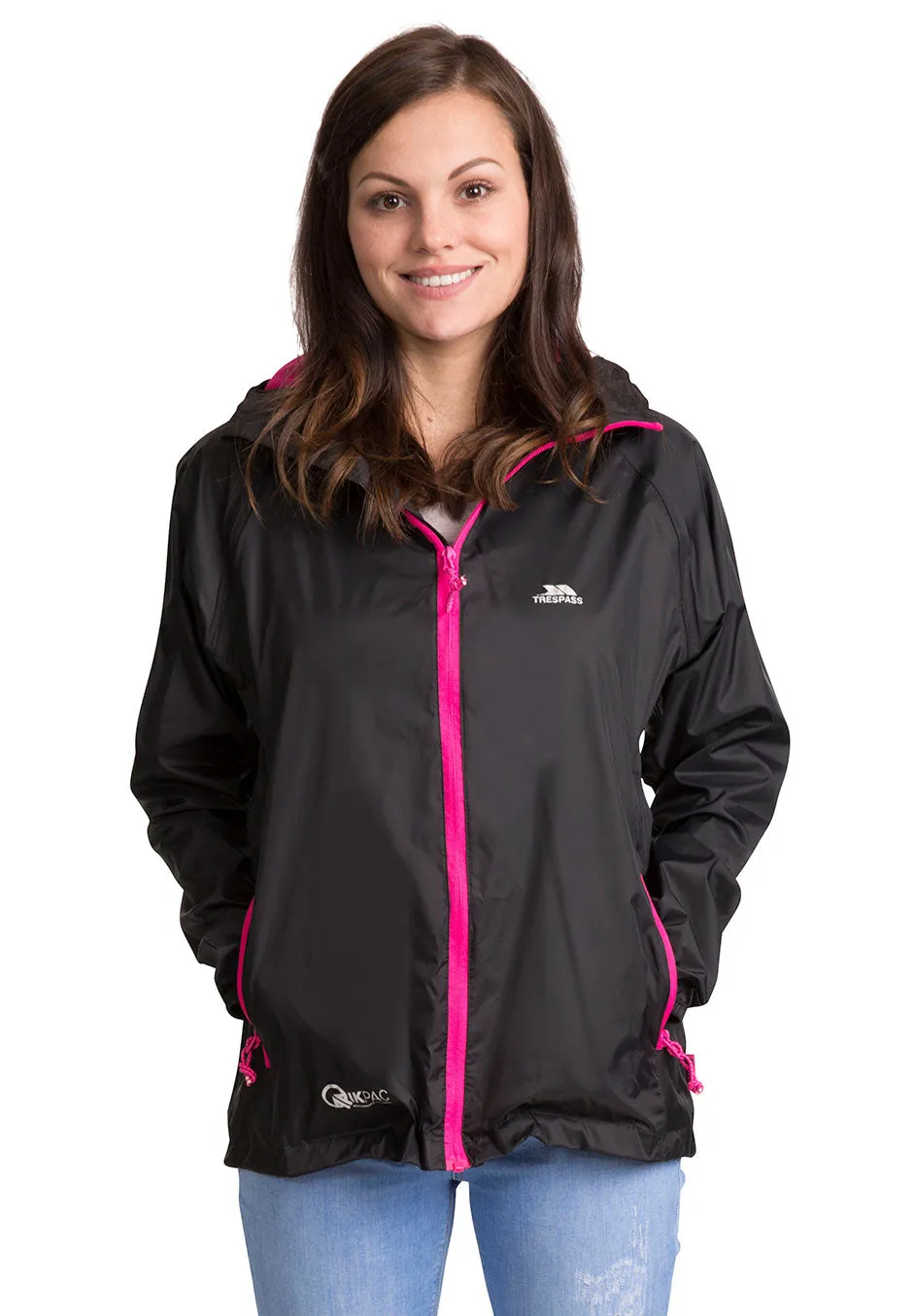 Trespass Female Waterproof Packaway Jacket