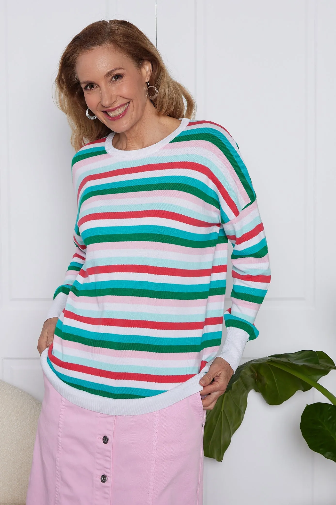 Universe Knit - Multicoloured Stripe