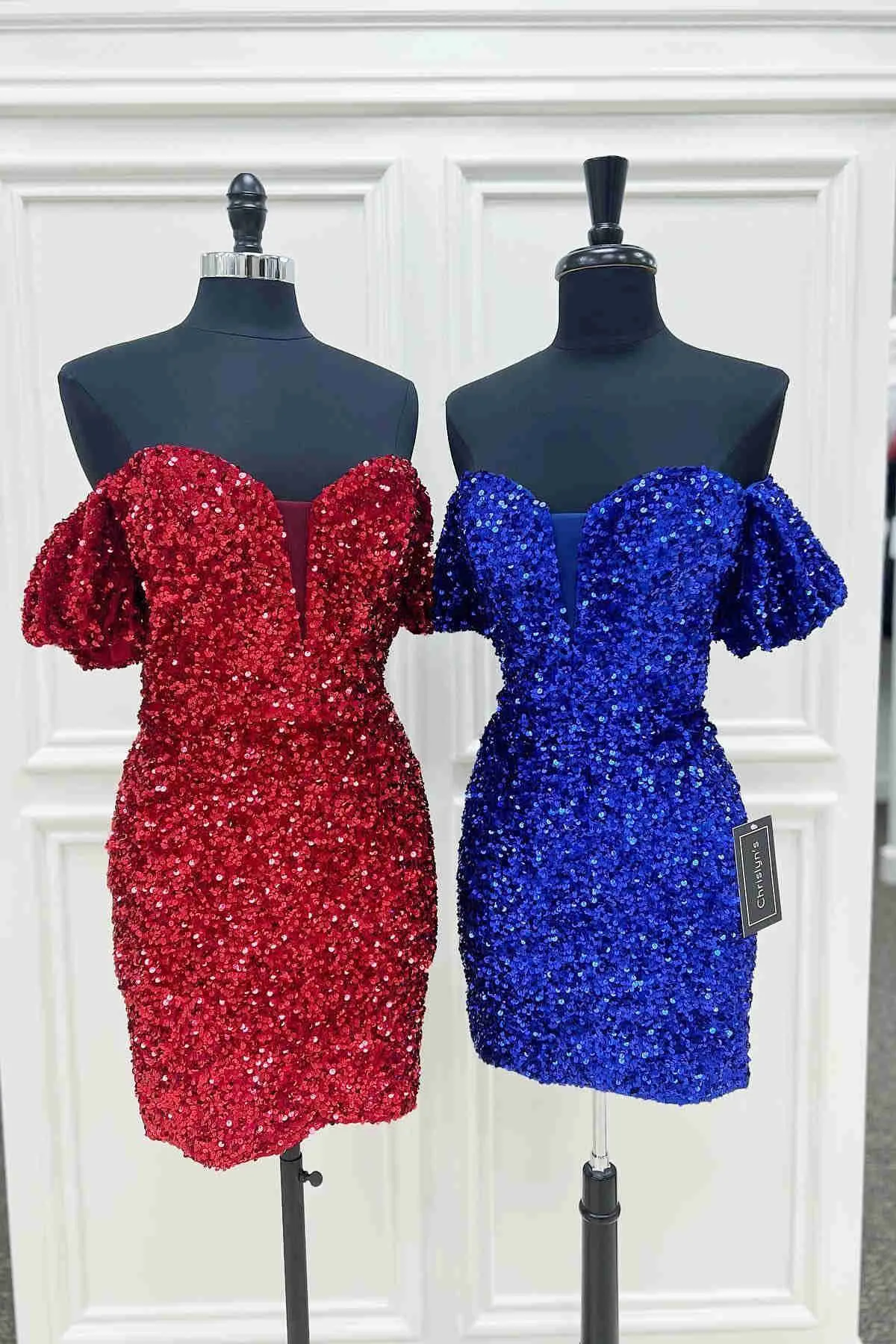 Verity |Bodycon Sweetheart Sequins Homecoming Dress