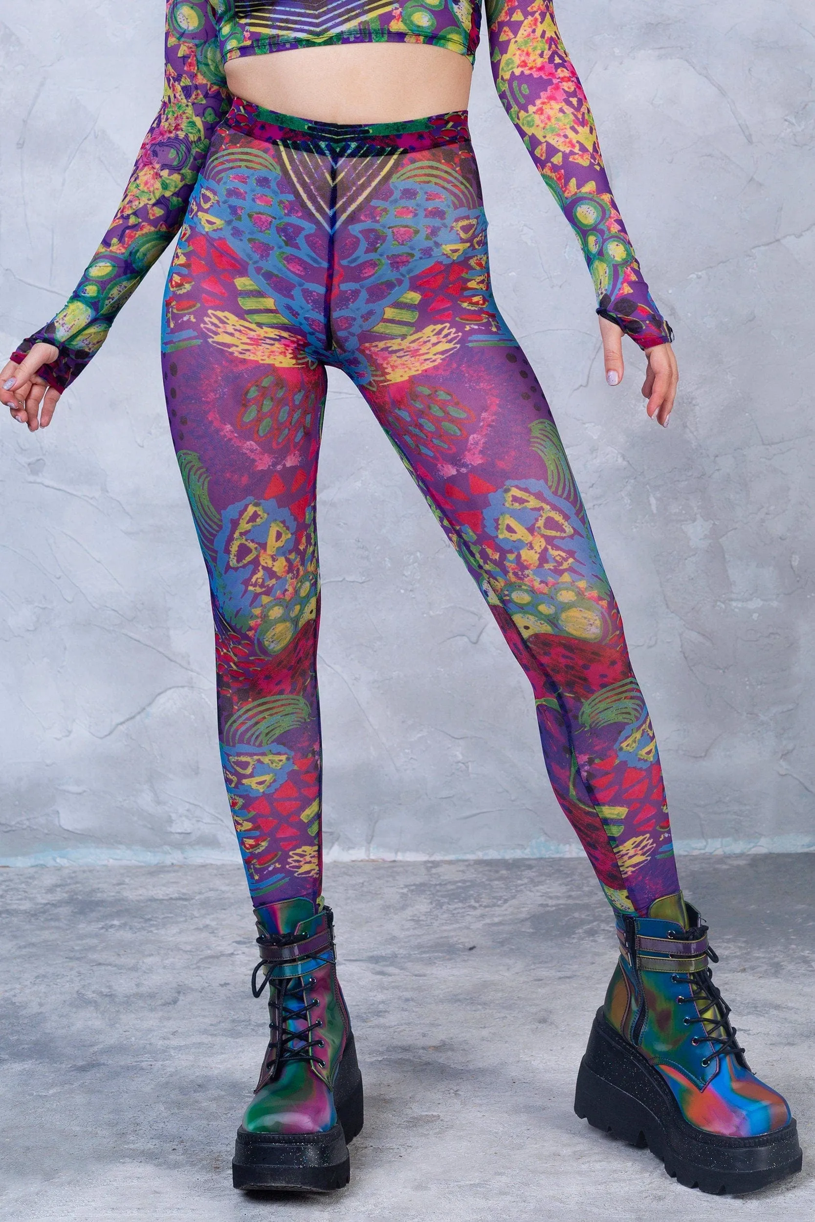 Vibeology Mesh Leggings