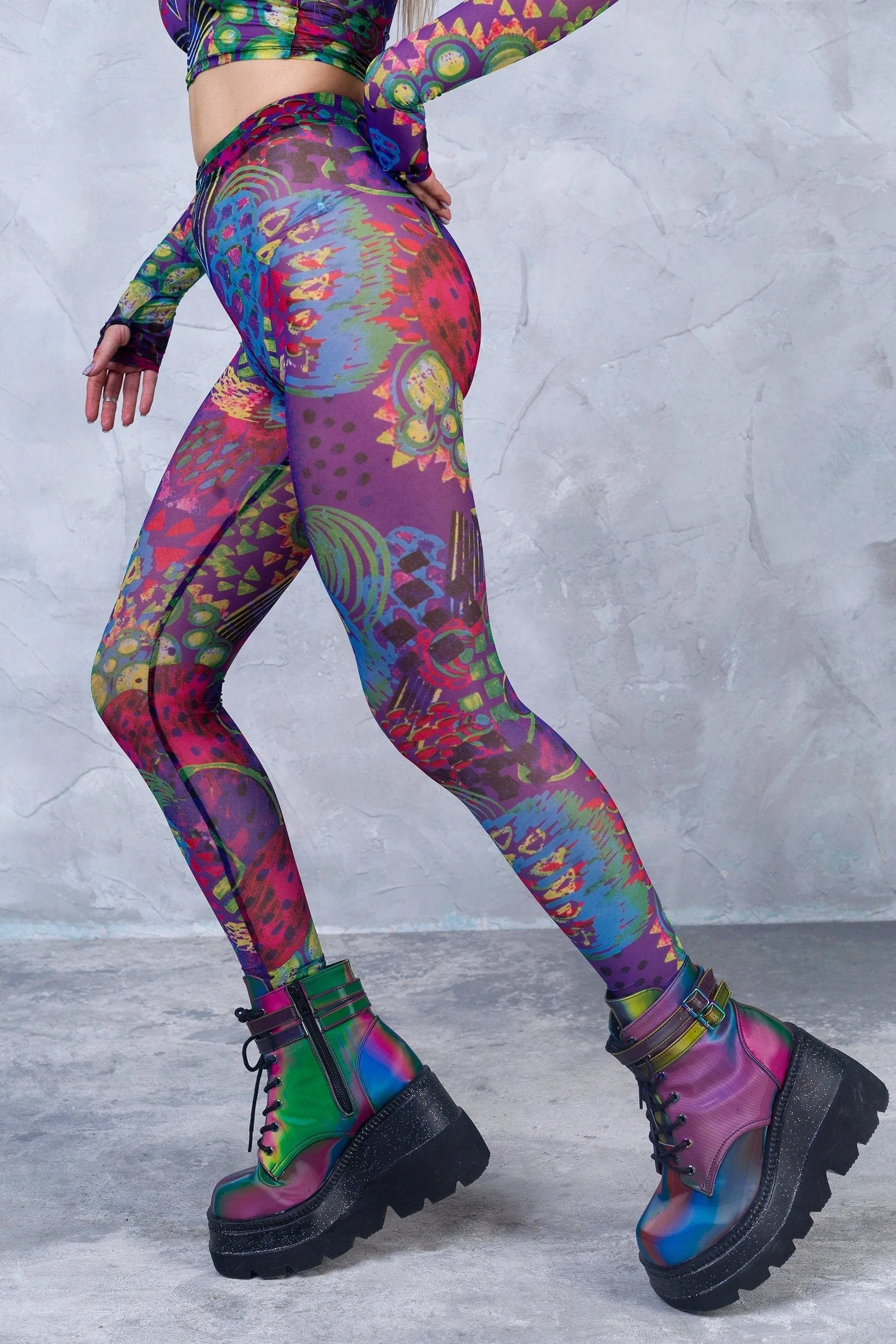 Vibeology Mesh Leggings