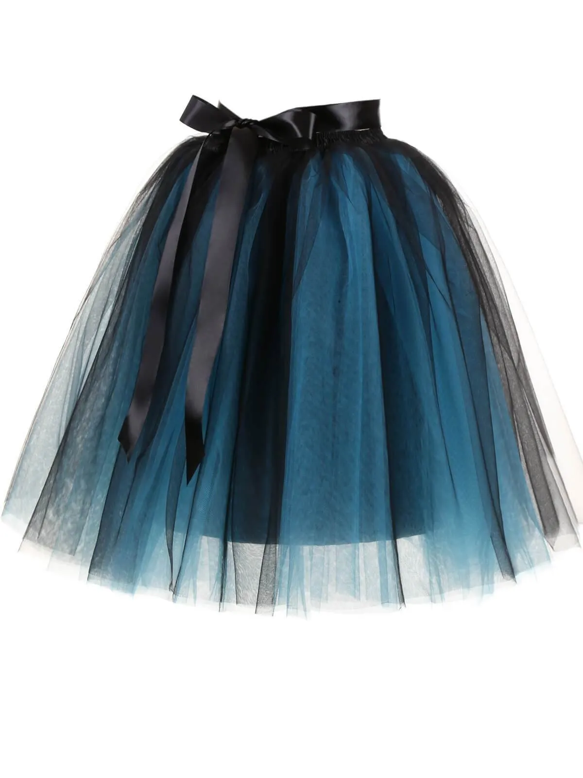 Vintage Gradient Mesh Chiffon Underskirts