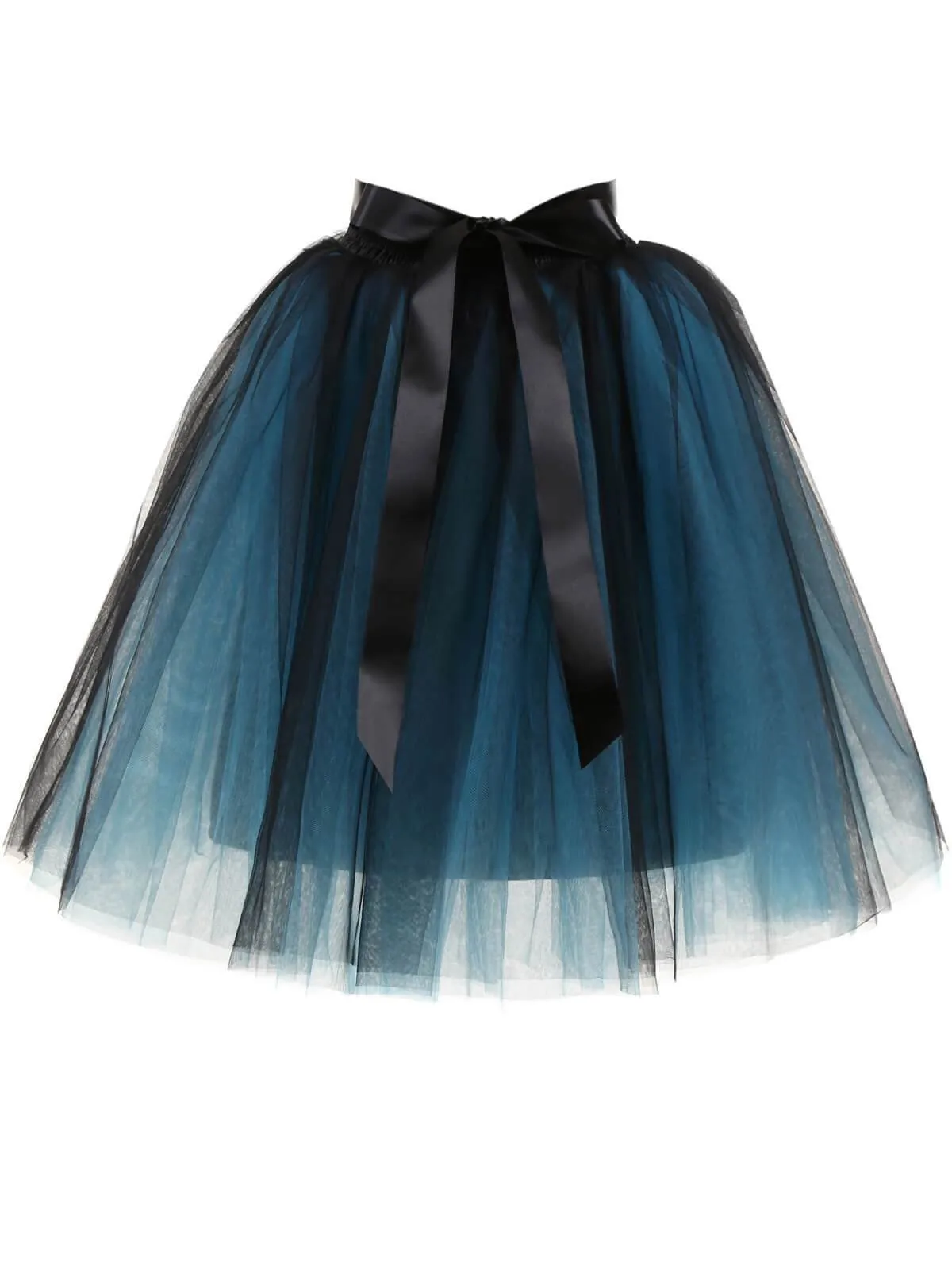 Vintage Gradient Mesh Chiffon Underskirts