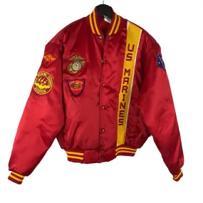 Vintage Patched USMC Marine Corps Tour Jacket