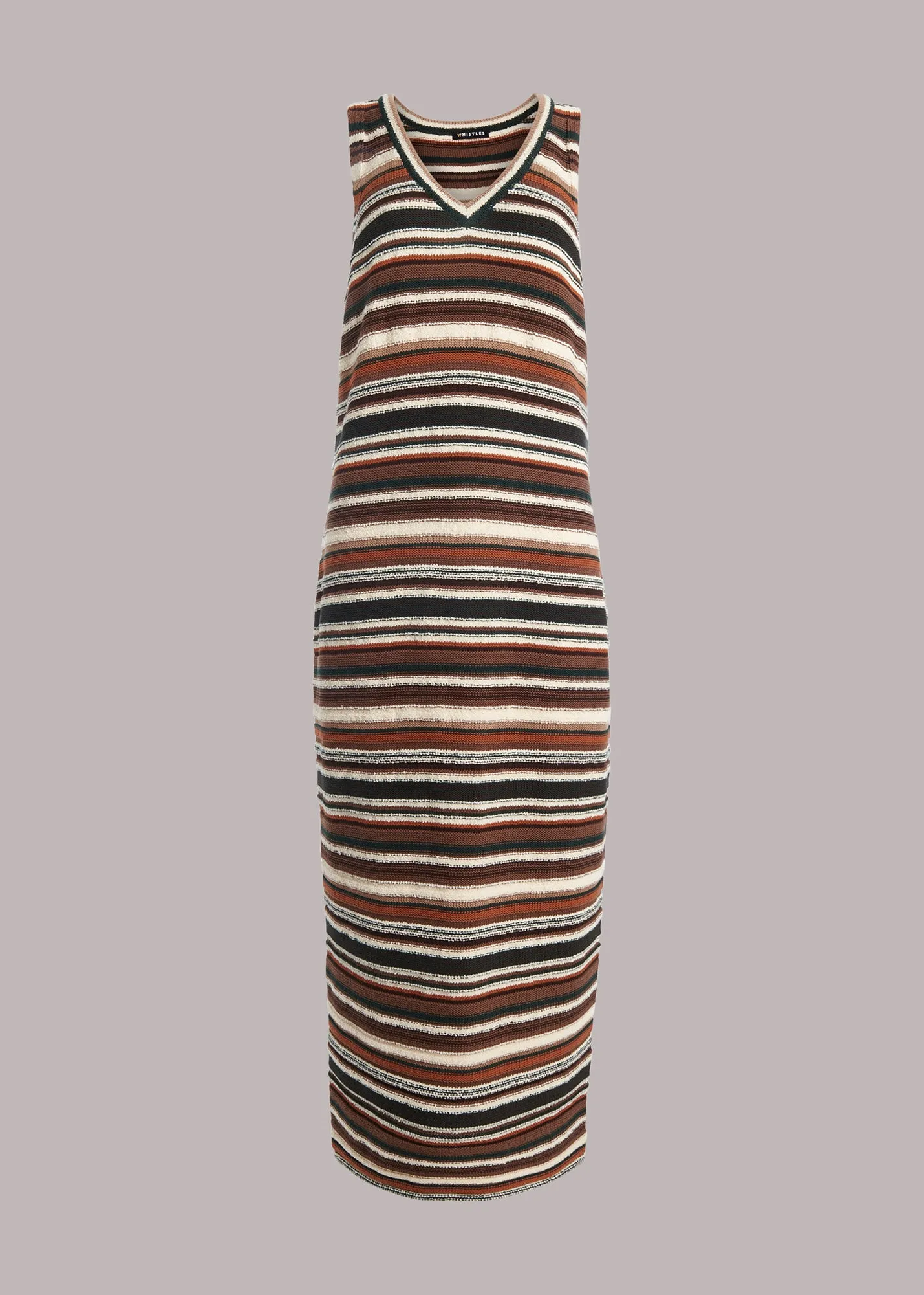 Willow Striped Knitted Dress