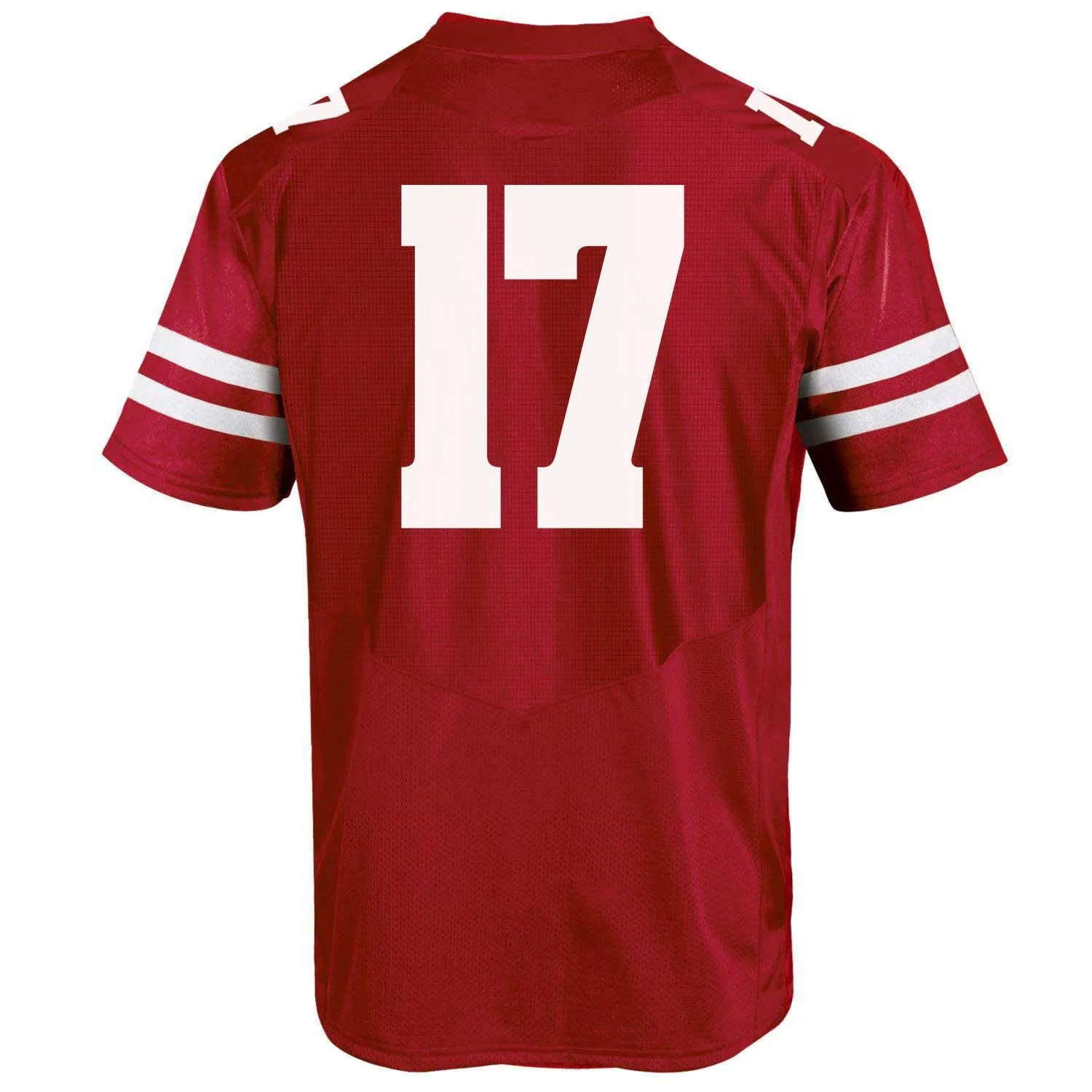 Wisconsin Badgers Under Armour HG Red On-Field Sideline Football Jersey