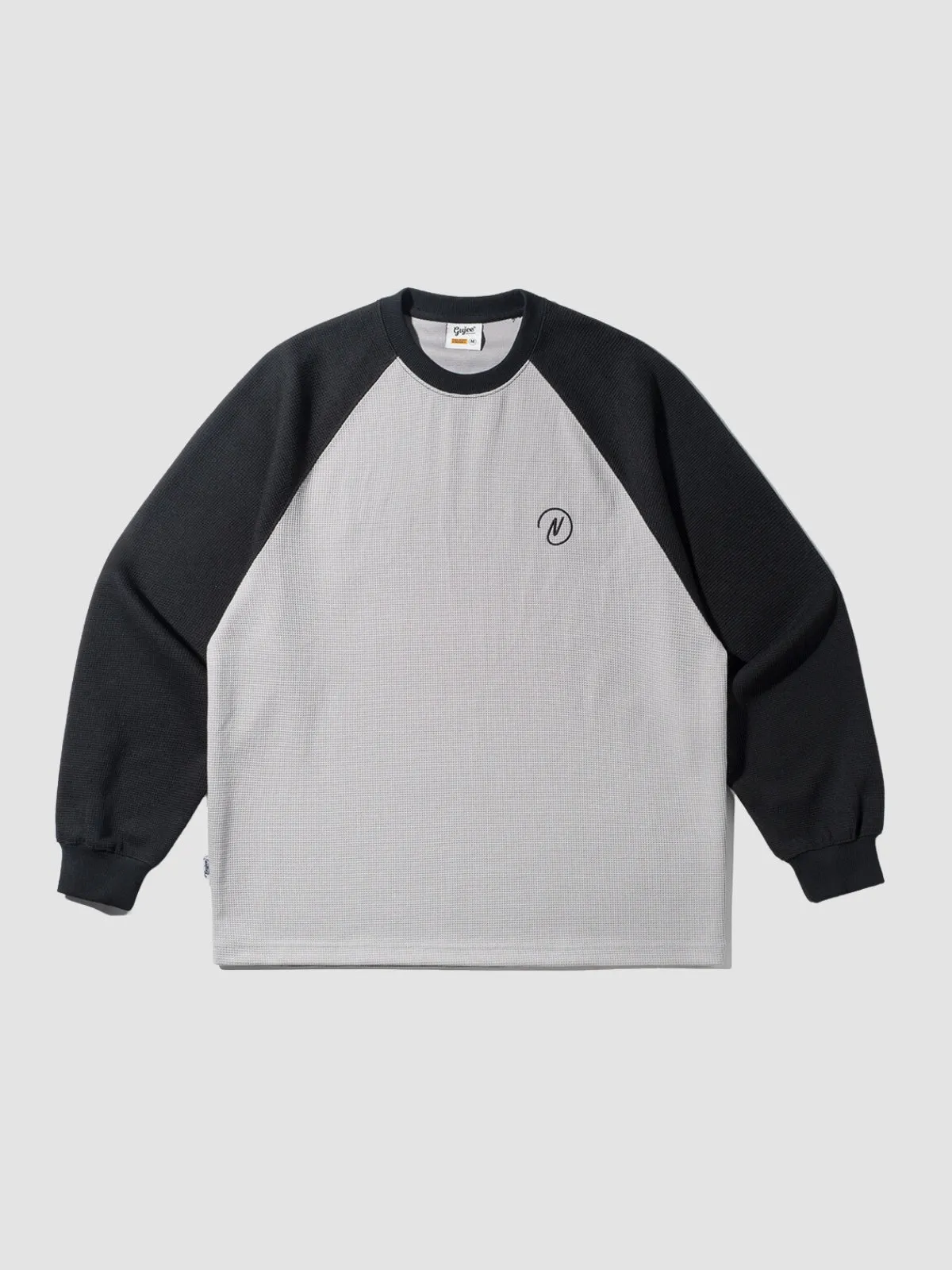 WLS Retro Raglan Sleeve Loose Sweatshirt