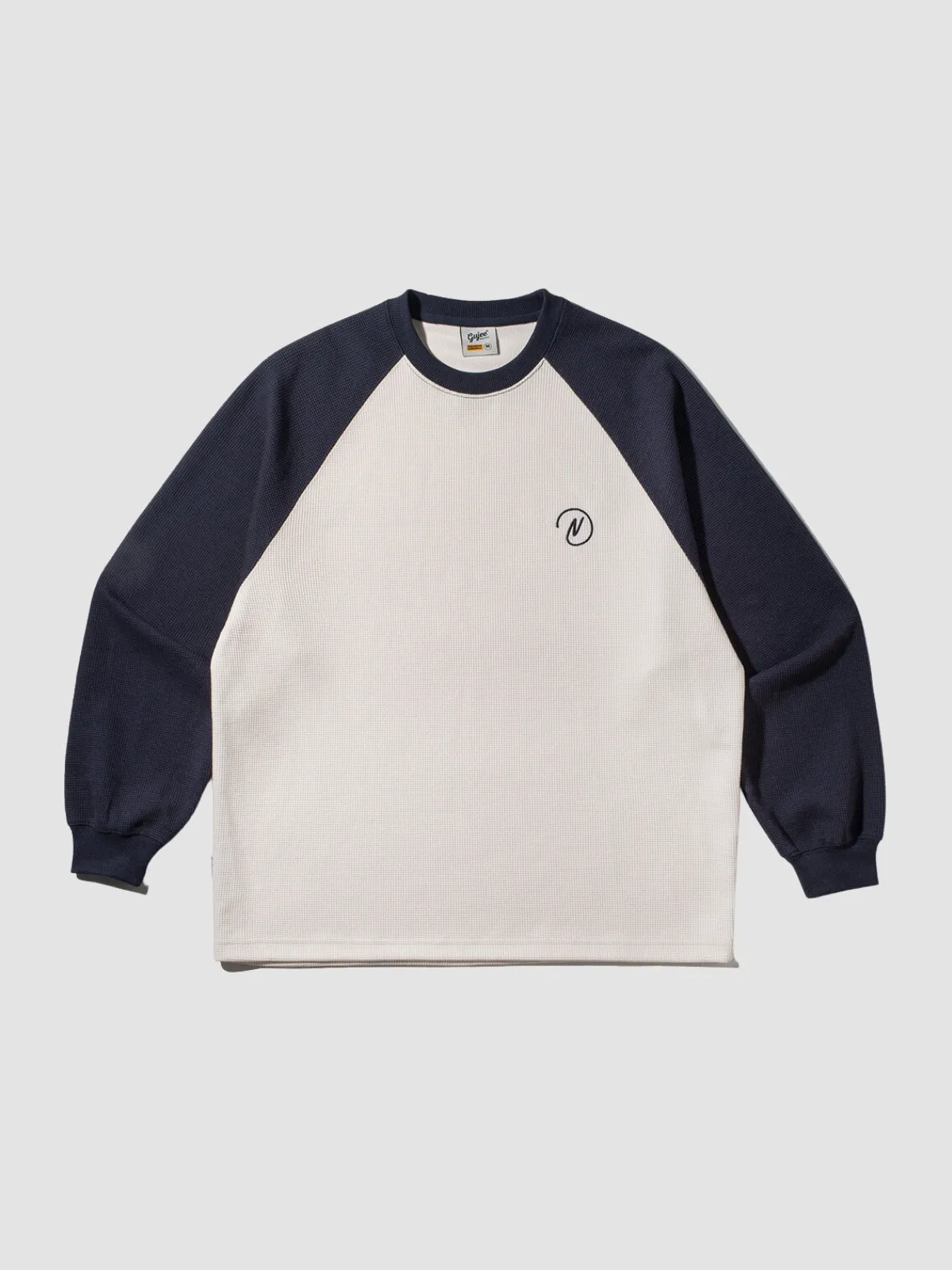 WLS Retro Raglan Sleeve Loose Sweatshirt