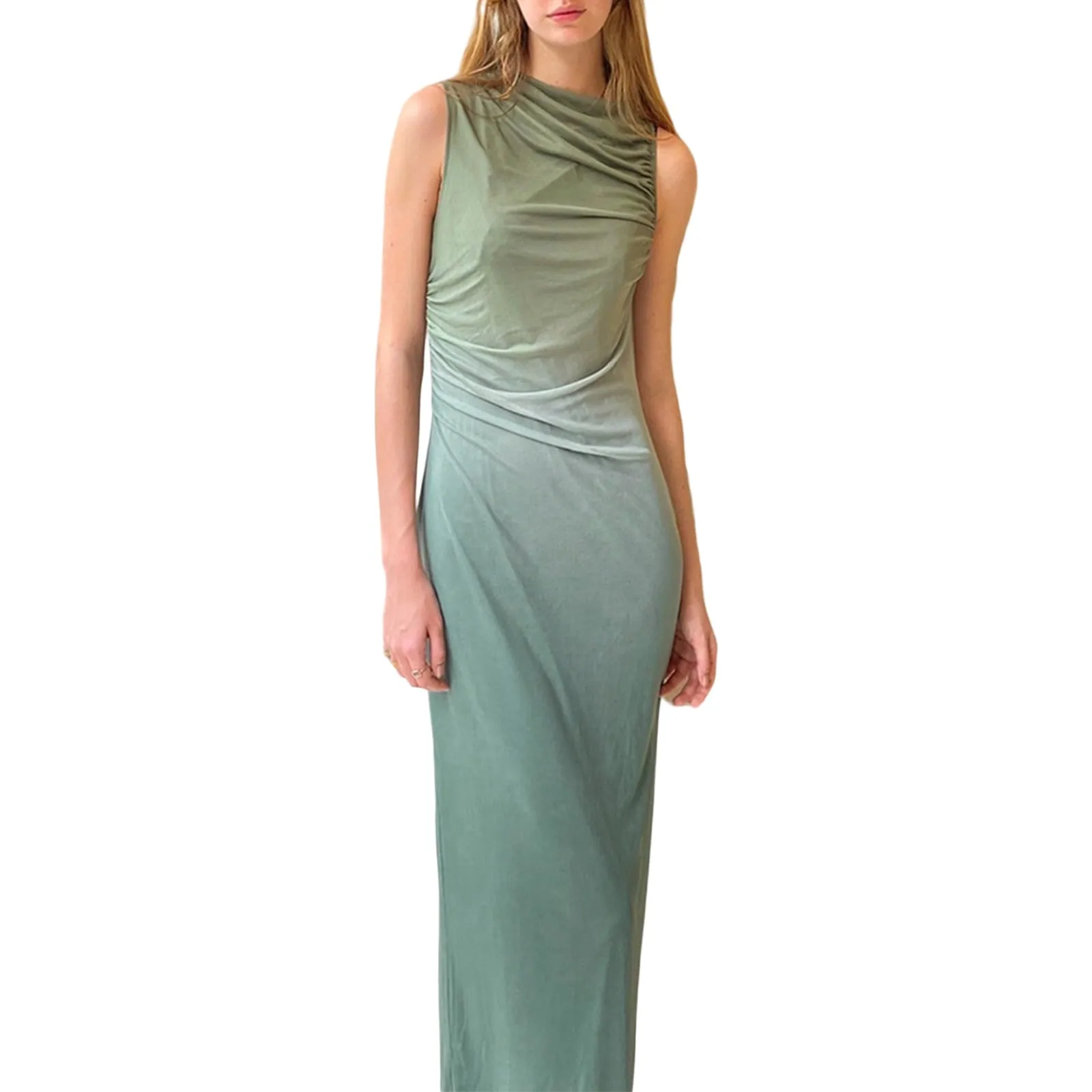 Women's Breathable Bodycon Maxi Dress