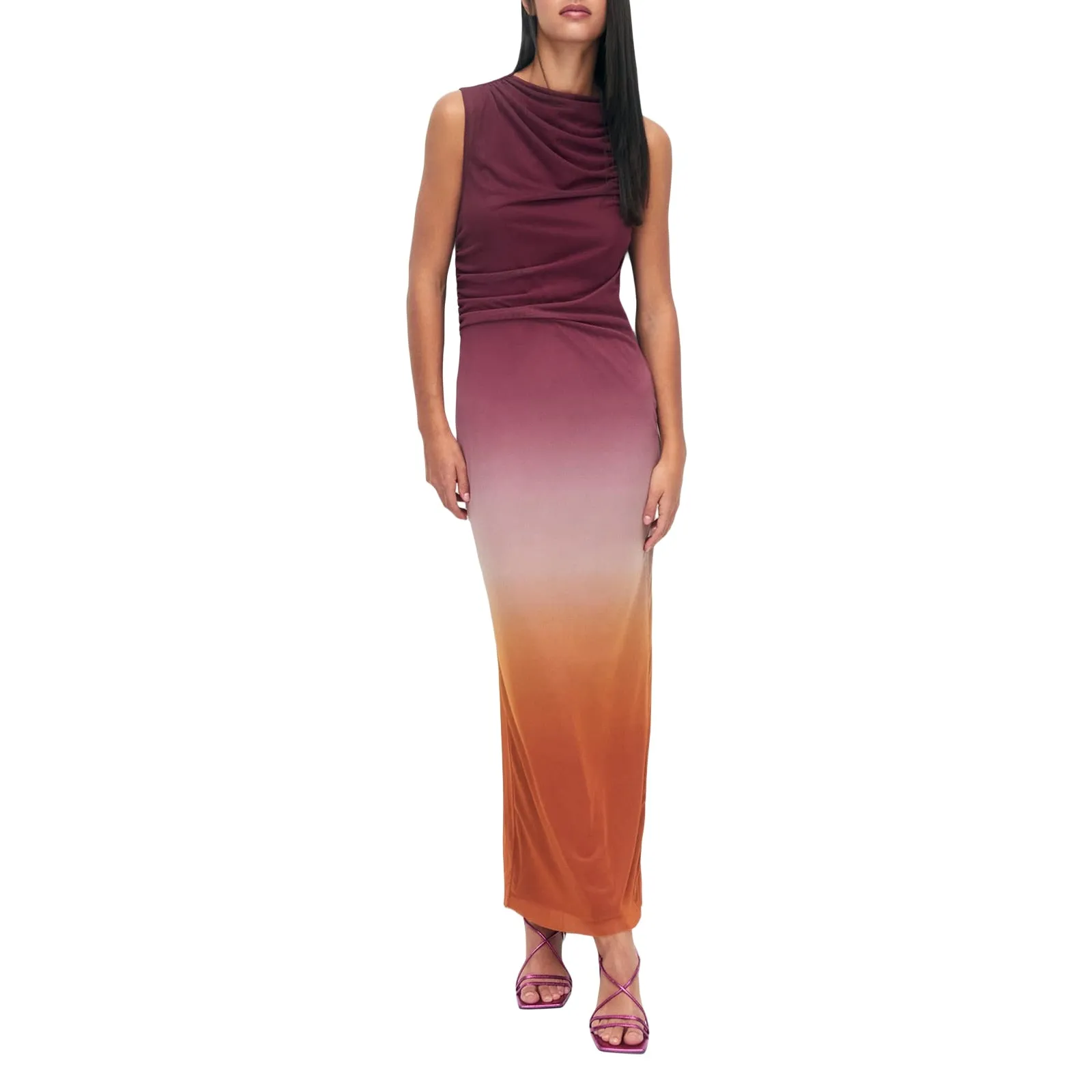 Women's Breathable Bodycon Maxi Dress