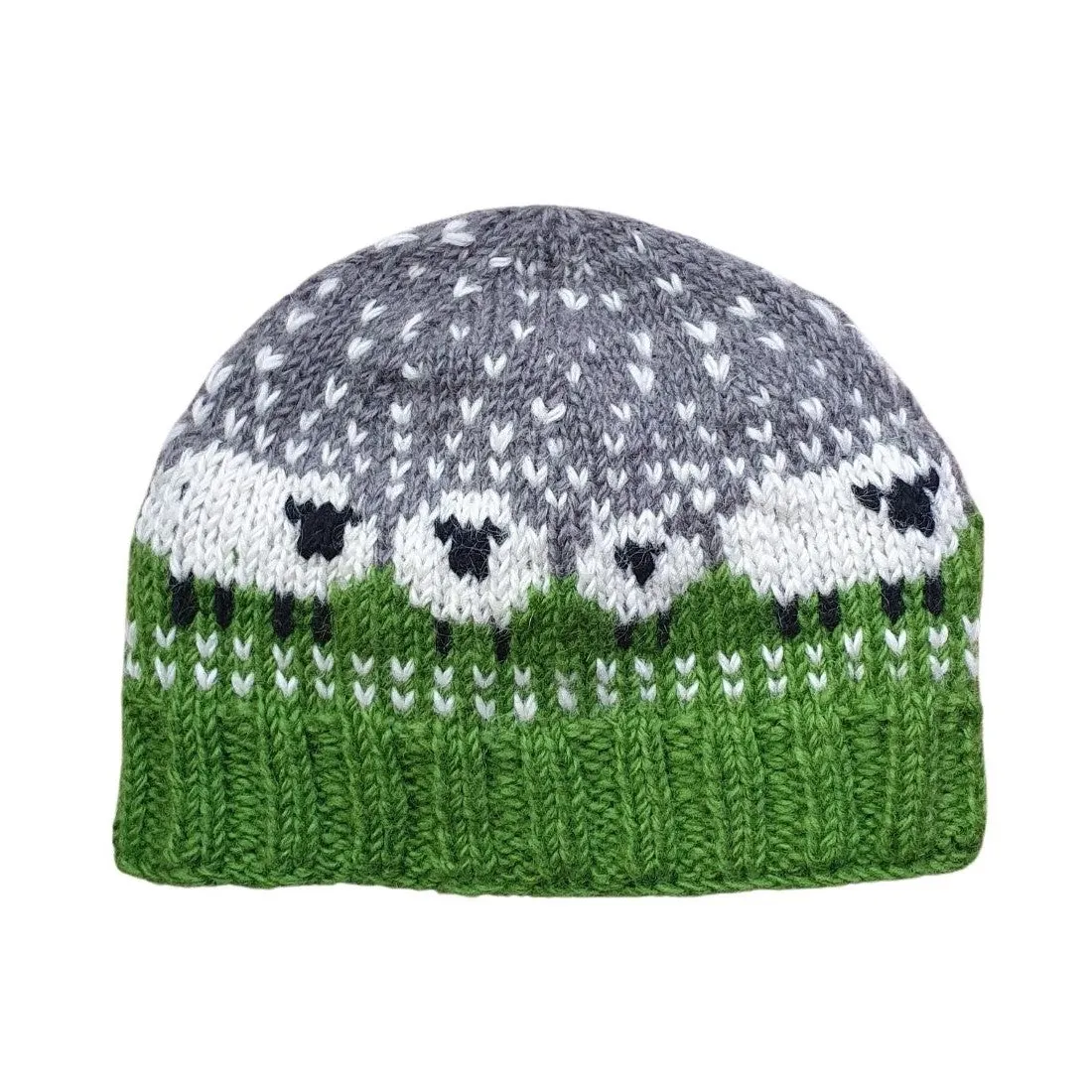 wool sheep beanie hat