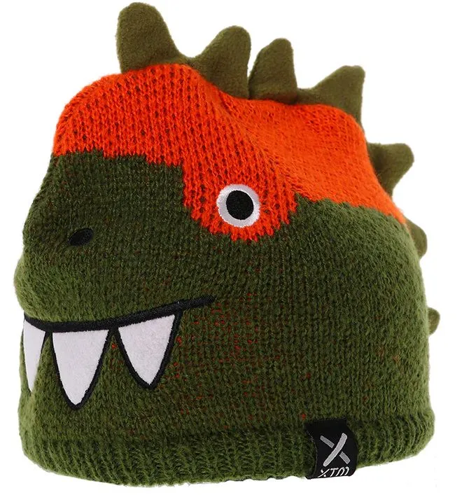 Zoolander Kids' Animal Character Fleece Lined Beanie